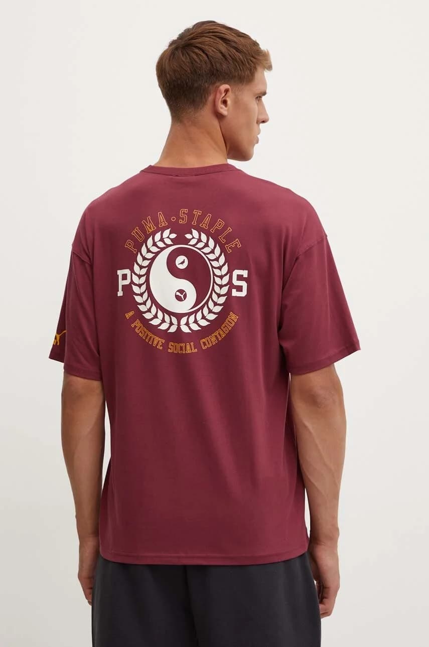 Хлопковая футболка Puma X STAPLE - фото 4