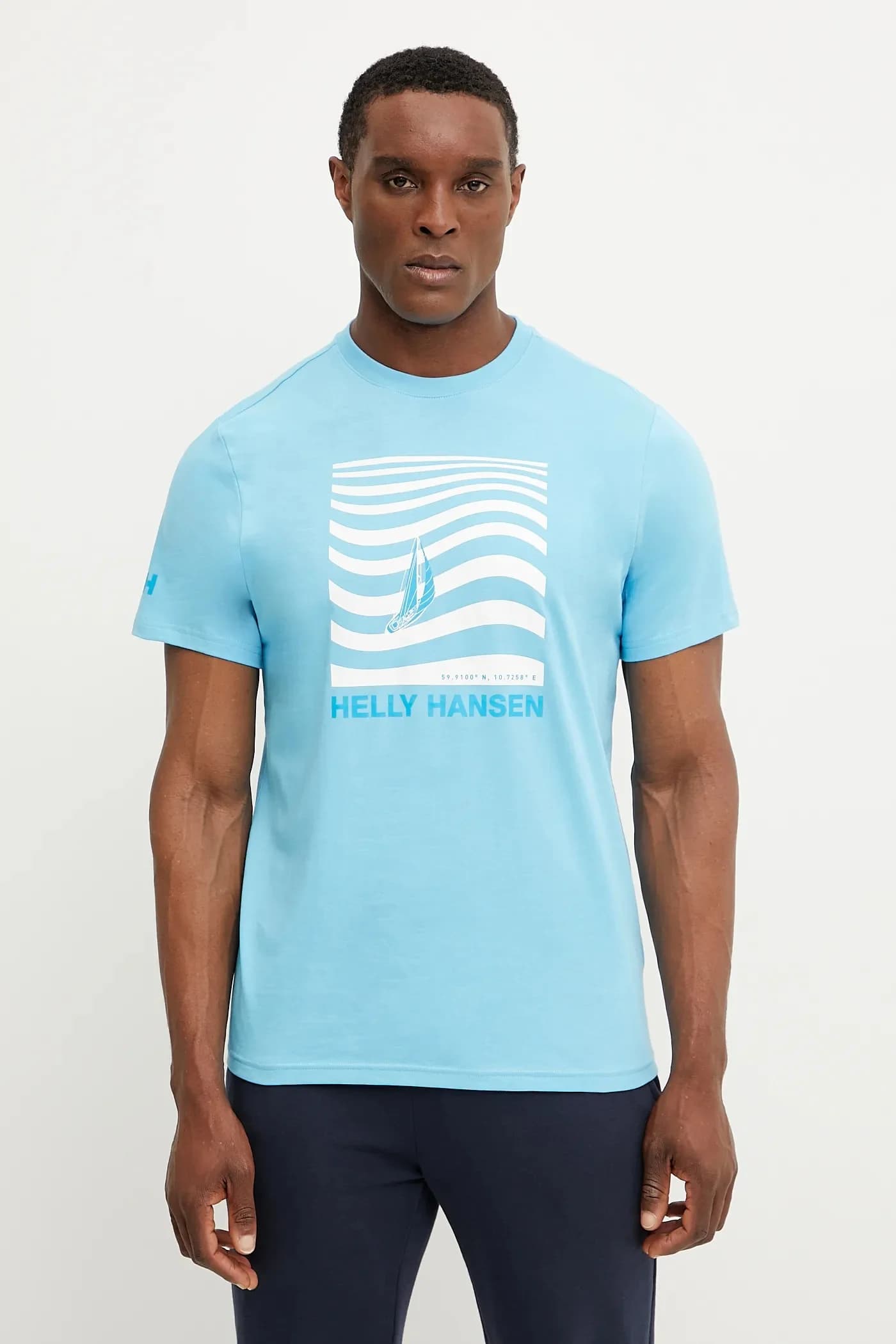 Хлопковая футболка SHORELINE