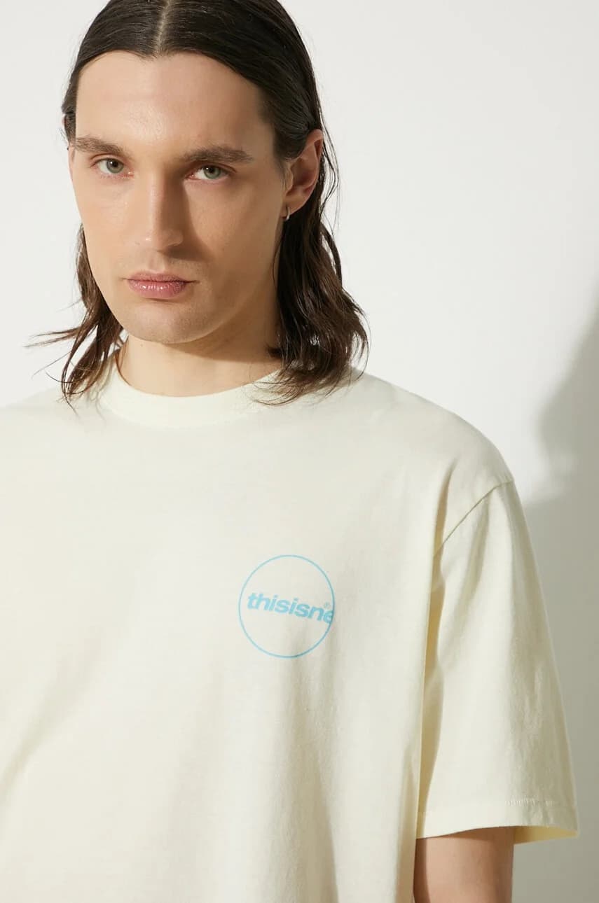 Хлопковая футболка с логотипом C - фото 5