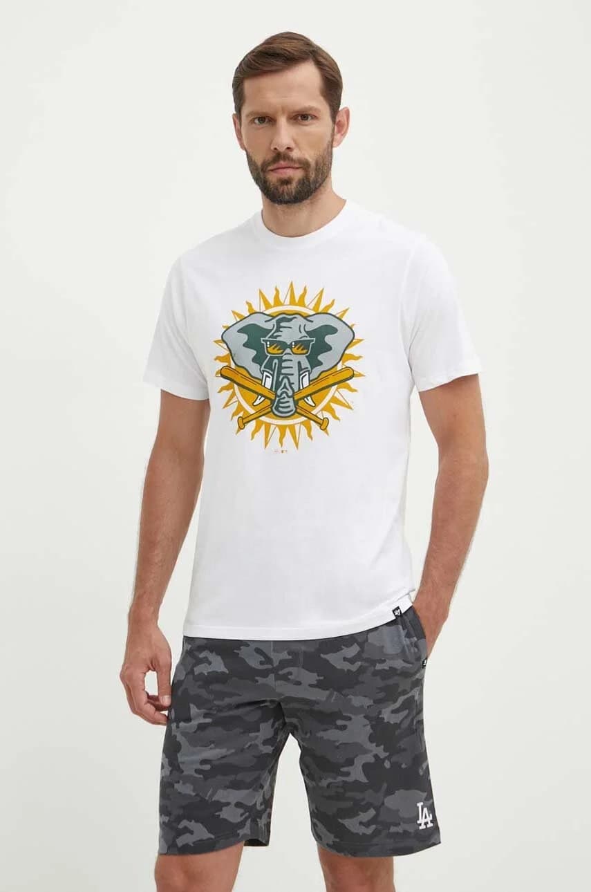 Хлопковая футболка MLB Oakland Athletics