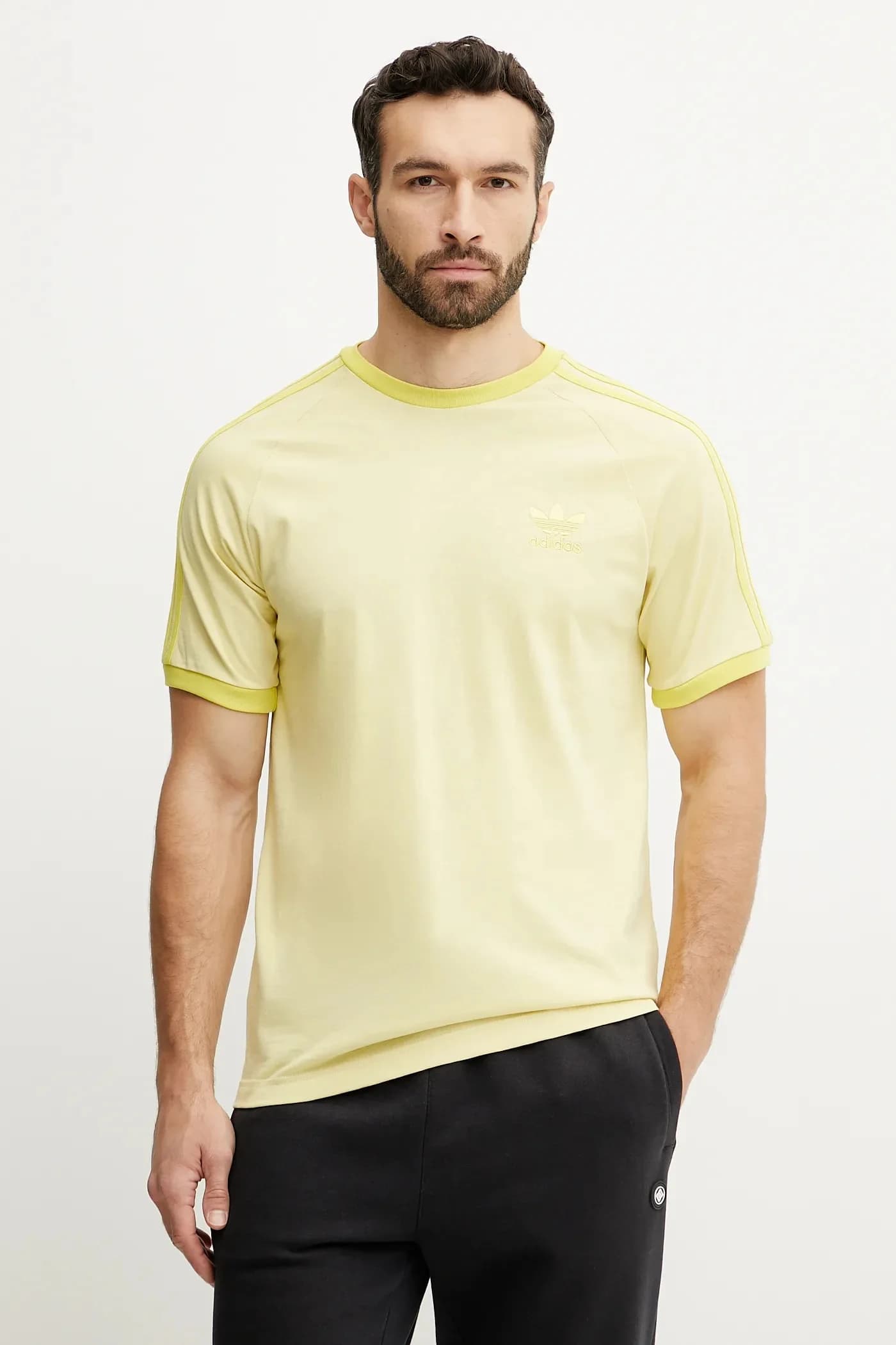 Хлопковая футболка с 3 полосками