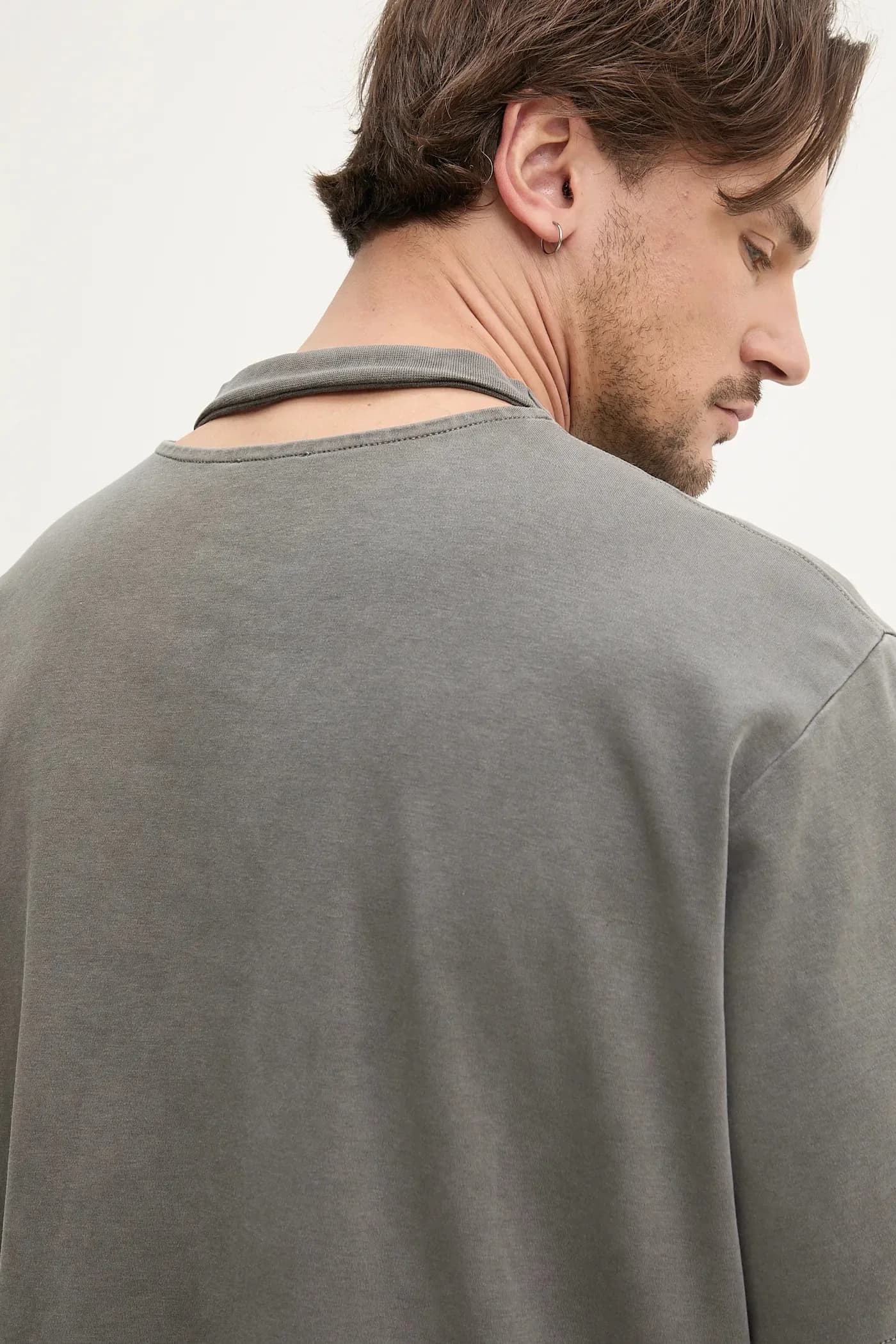 Хлопковая футболка - фото 5