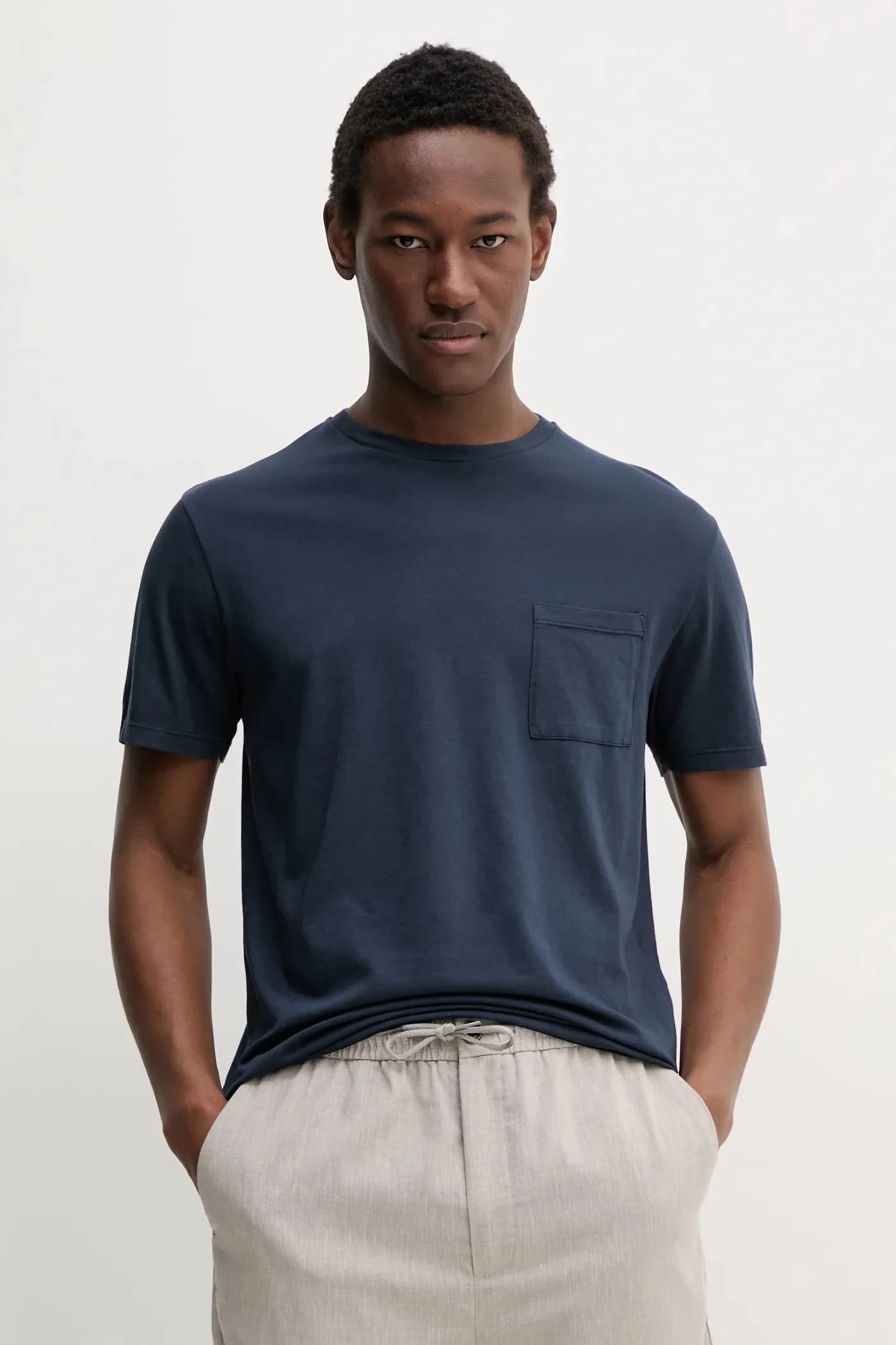 Хлопковая футболка Camicia Mola