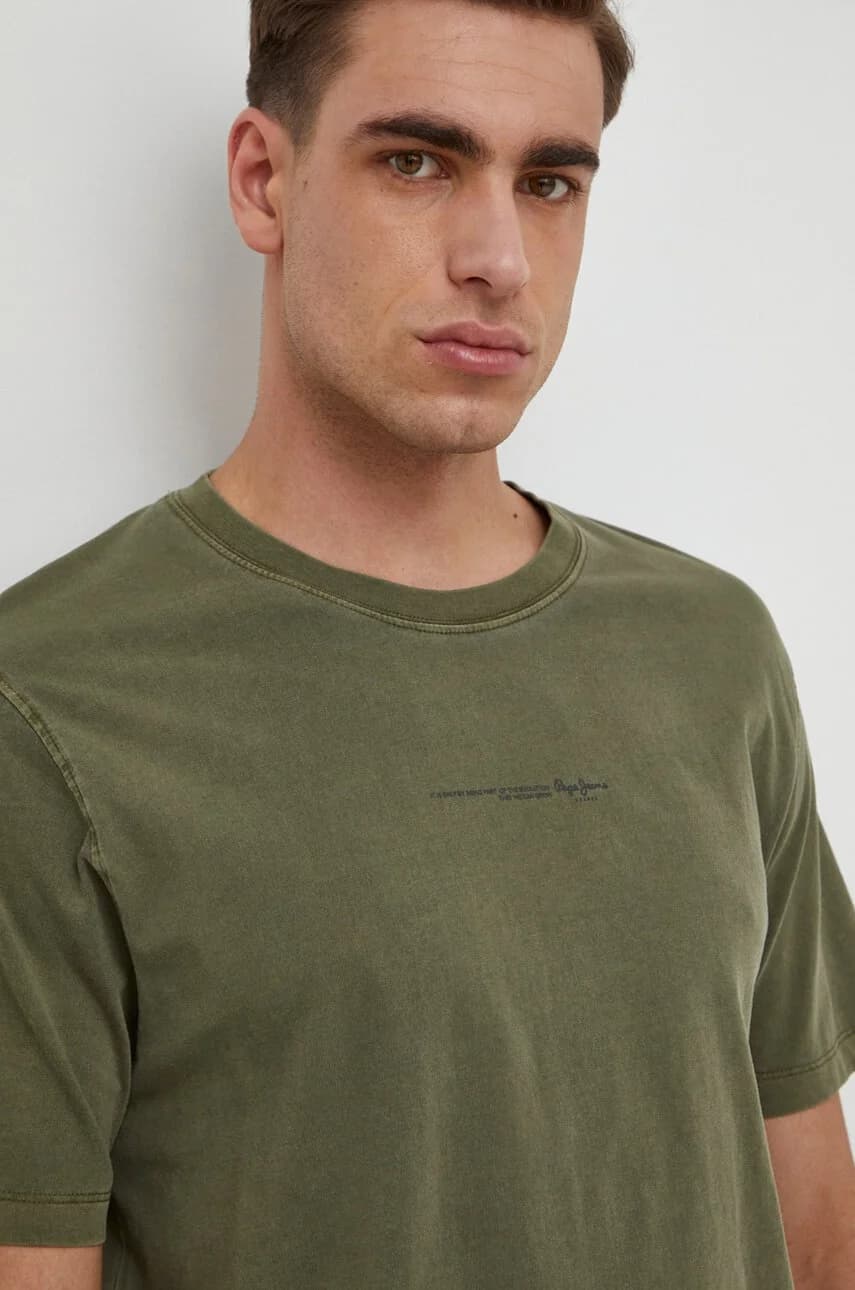 Хлопковая футболка Dave Tee - фото 4