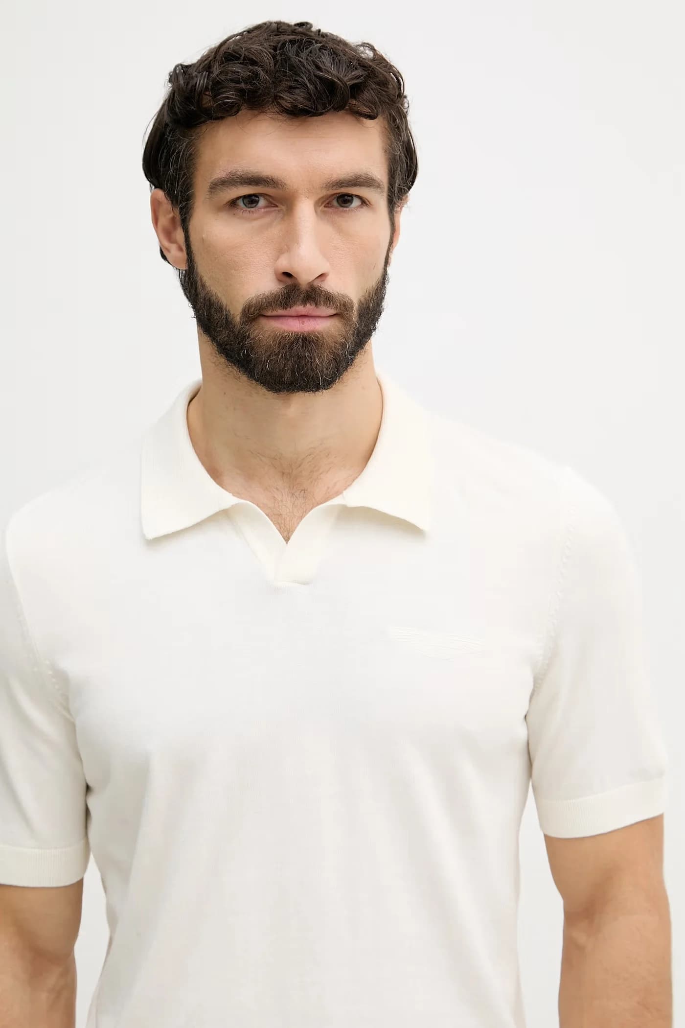 Мужское хлопковое поло - фото 4