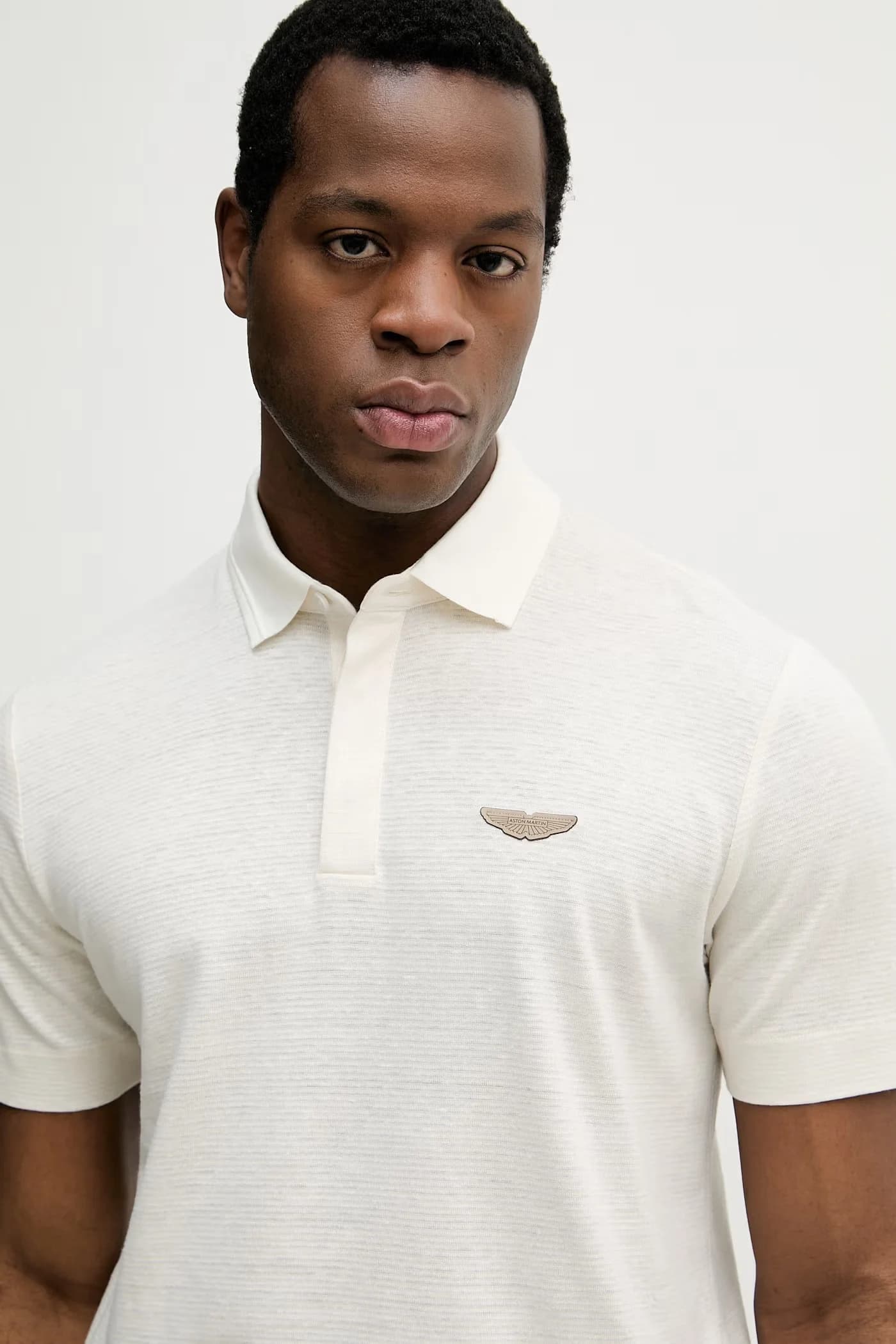 Поло из льна BOSS X ASTON MARTIN - фото 4