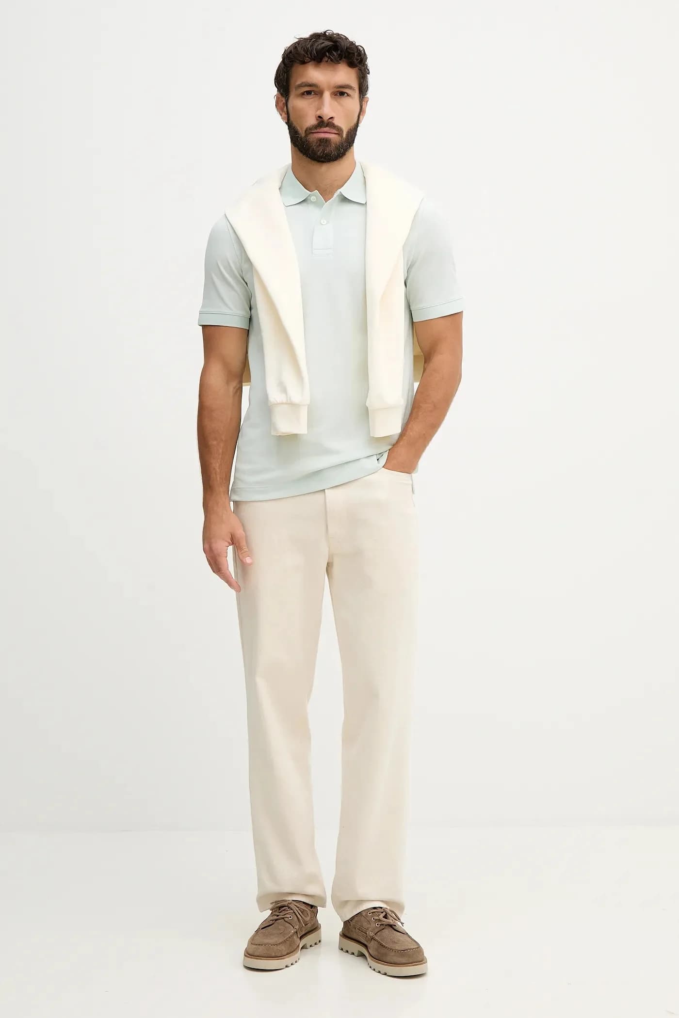 рубашка-поло Pallas из хлопка - фото 2