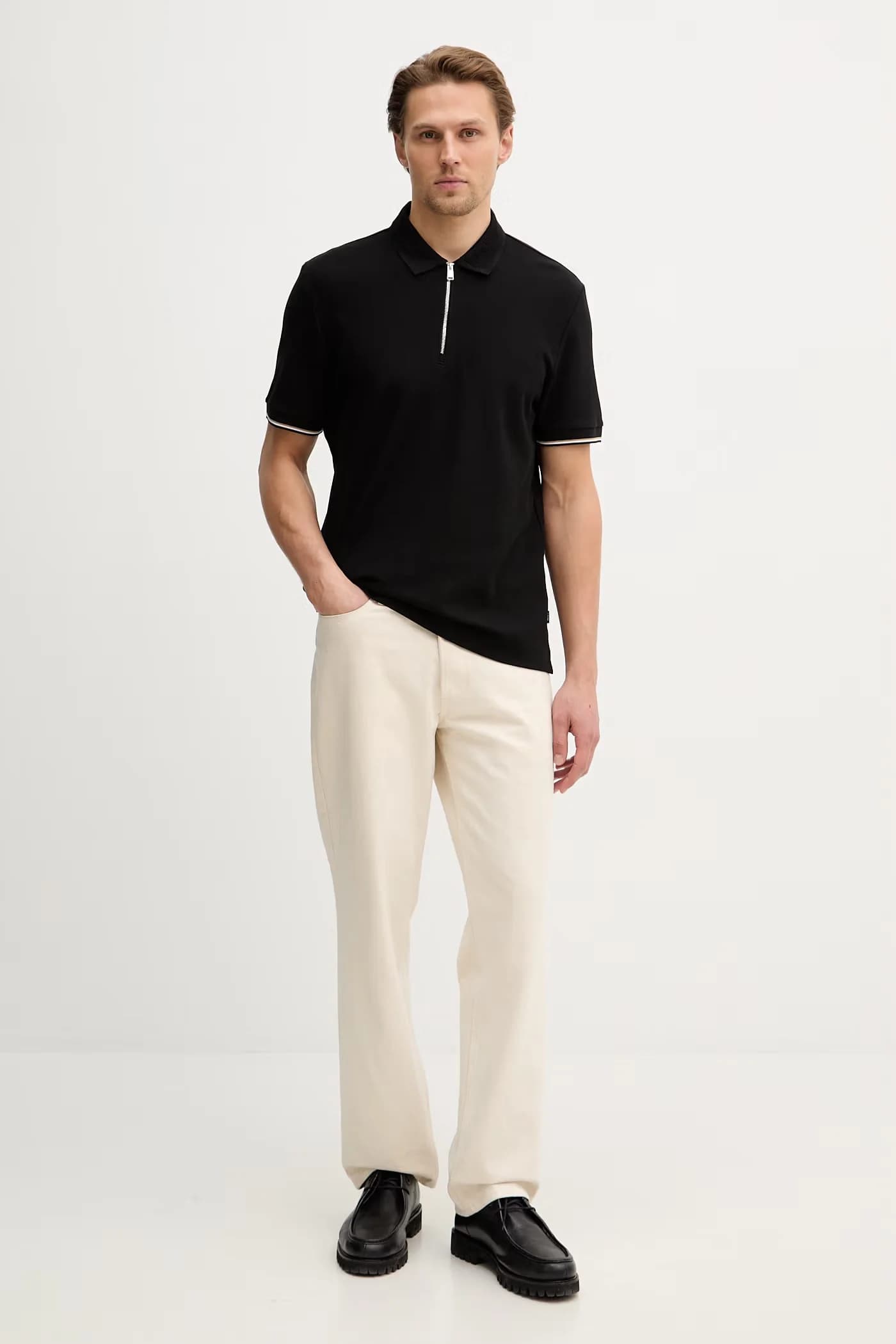 Хлопковое поло C-Pei 04 - фото 2