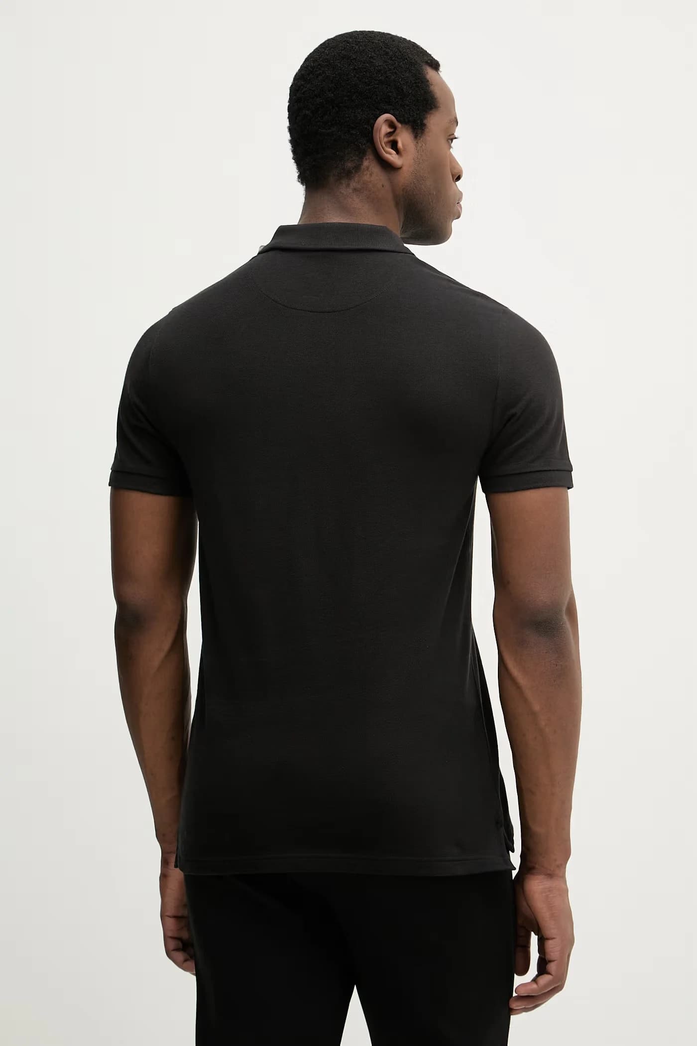 хлопковая рубашка-поло DHM PIQUE - фото 3