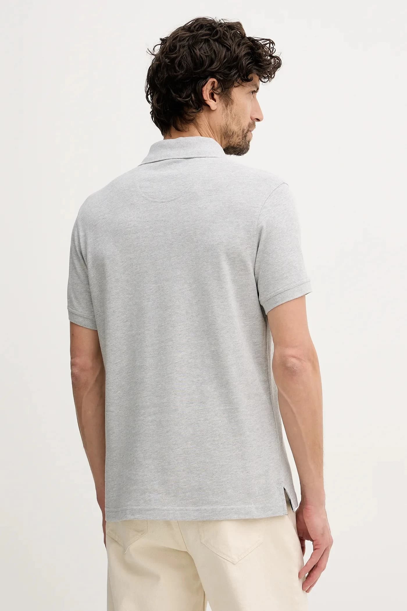 Хлопковое поло Tartan Pique Polo - фото 3