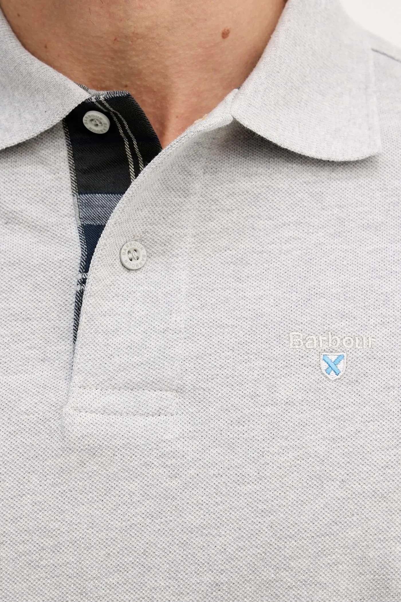 Хлопковое поло Tartan Pique Polo - фото 5