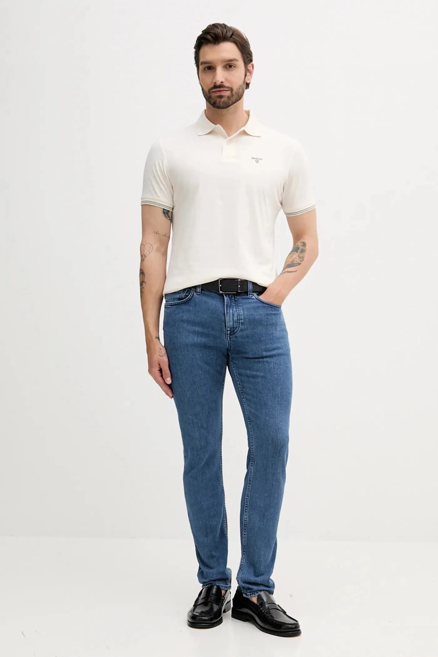 рубашка-поло AUSTWICK из хлопка - фото 2