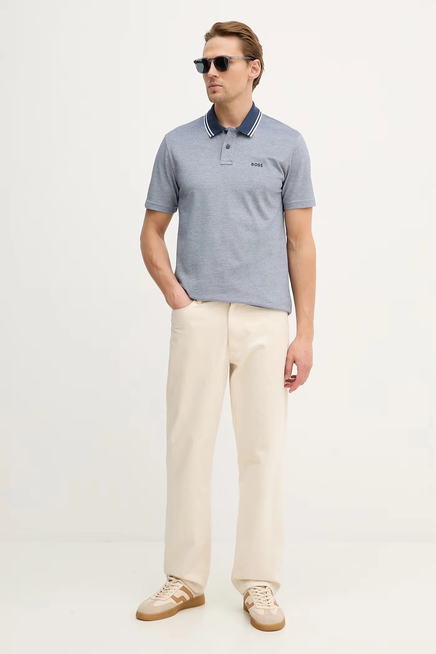 PeoxfordНовая хлопковая рубашка-поло - фото 2