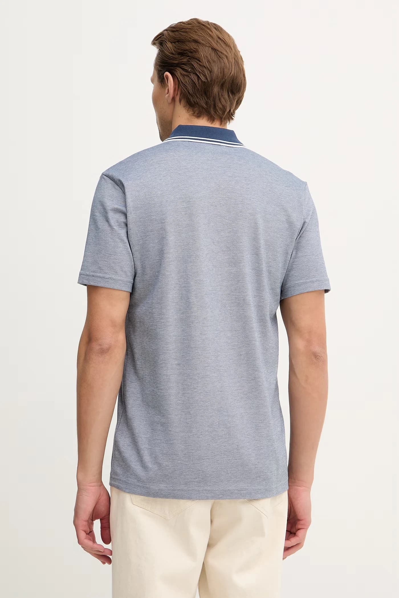 PeoxfordНовая хлопковая рубашка-поло - фото 3