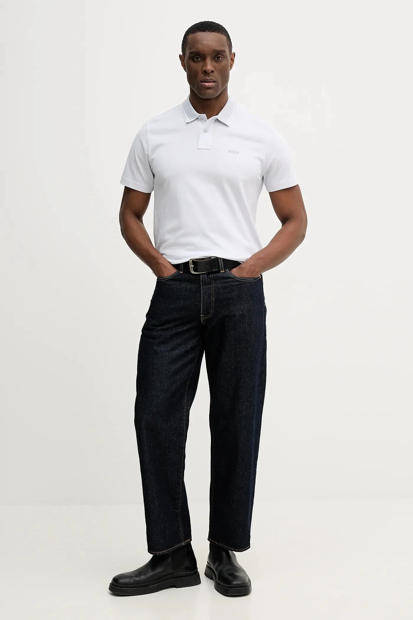 PeoxfordНовая хлопковая рубашка-поло - фото 2