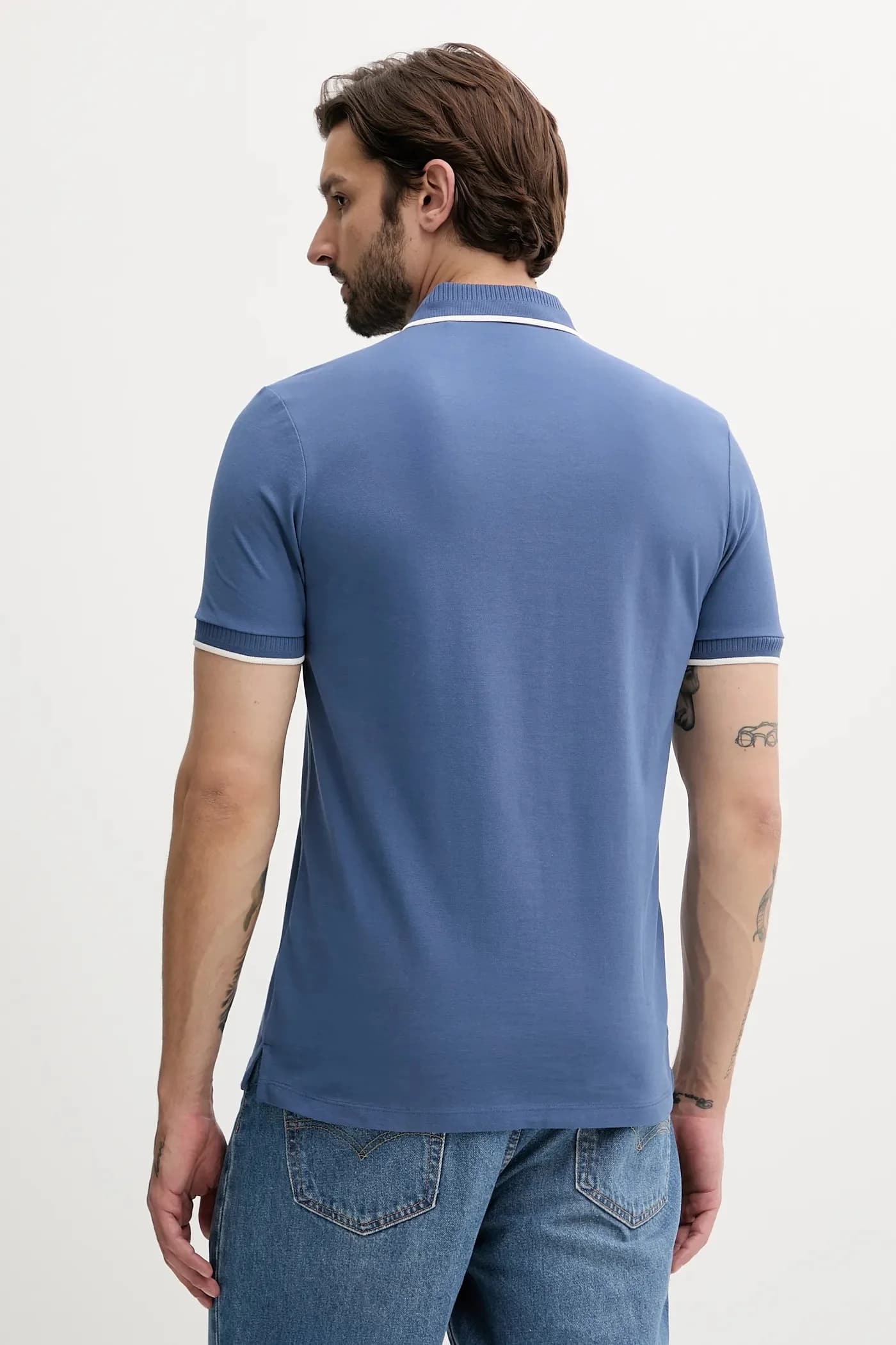 Хлопковое поло Deresino232 - фото 2