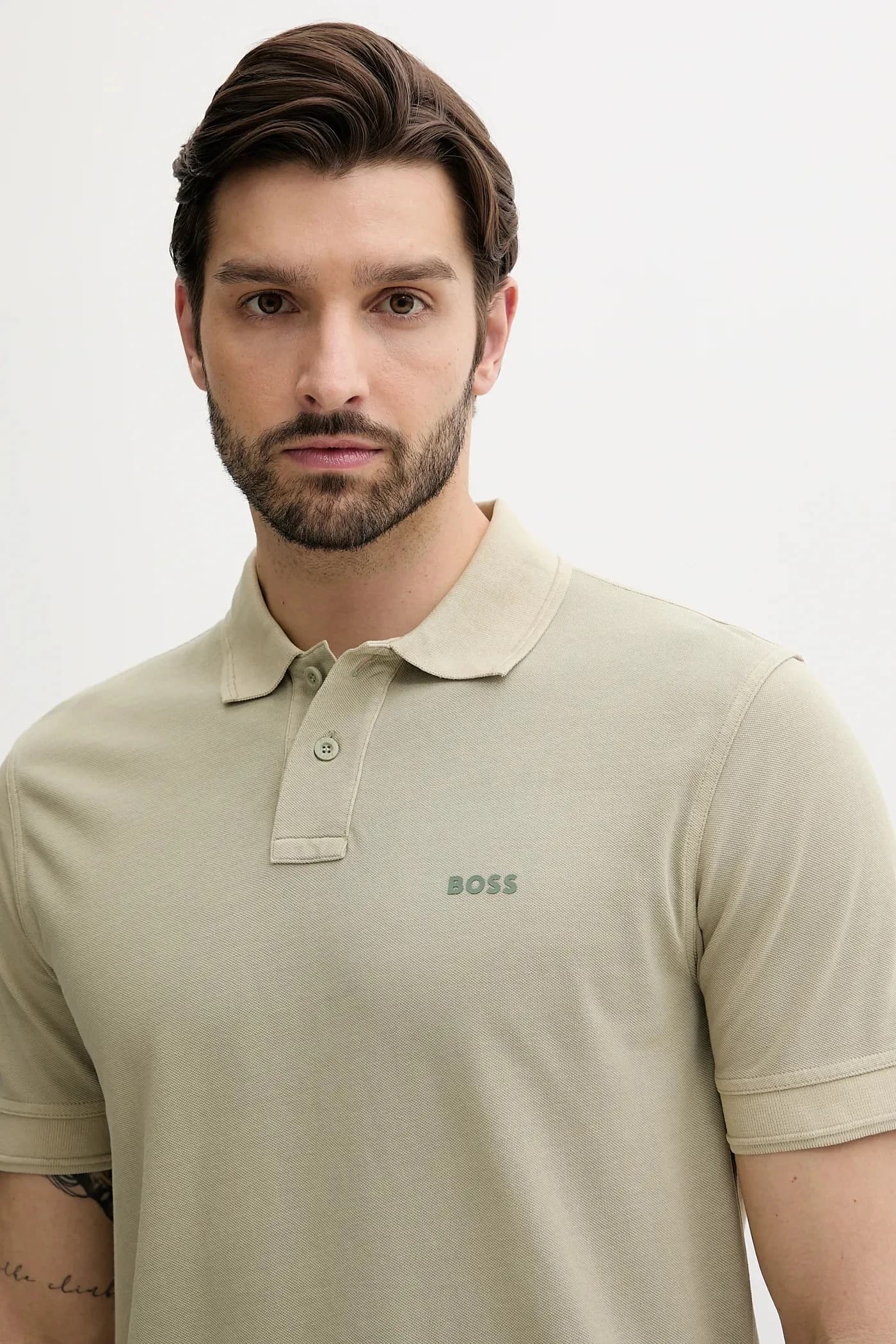 Хлопковая рубашка-поло Prime - фото 3