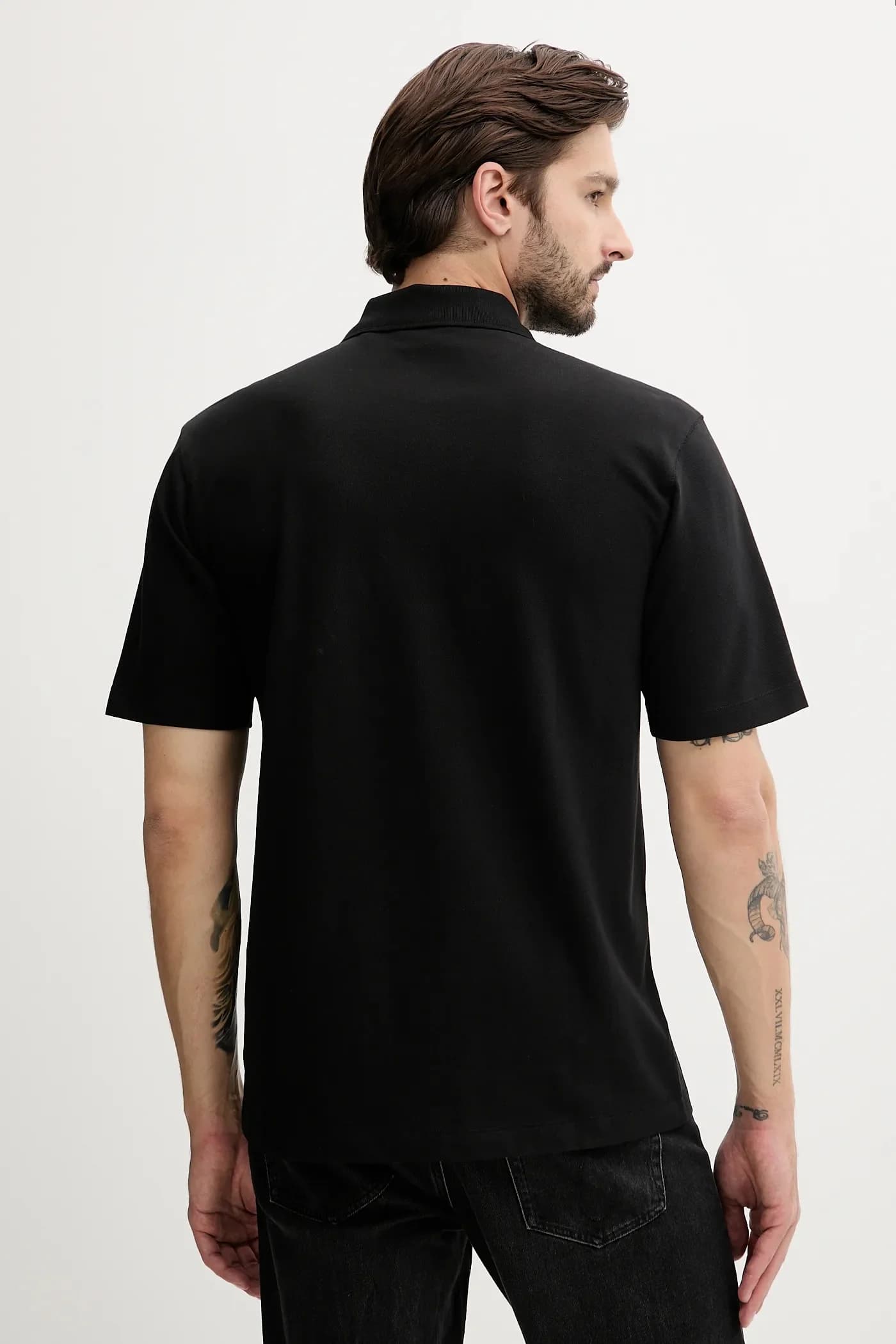 рубашка-поло Dusplit из хлопка - фото 2