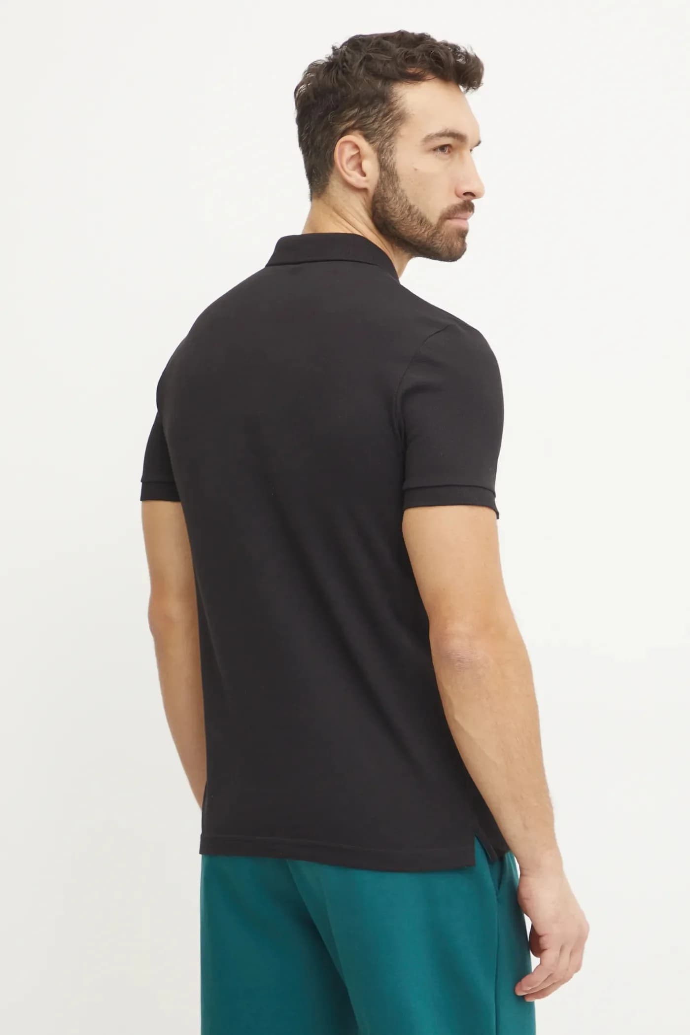 Рубашка-поло Premium Slim из хлопка - фото 3