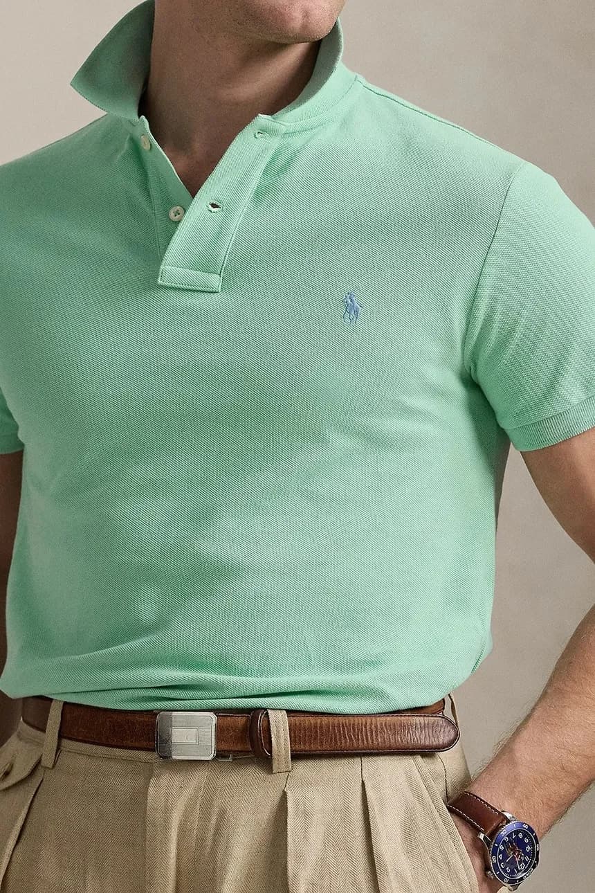 Хлопковое поло - фото 4