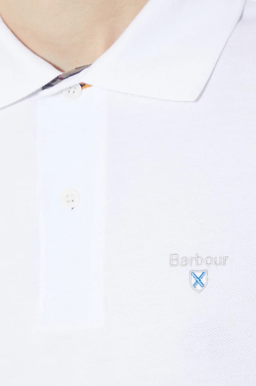 Хлопковое поло Tartan Pique Polo - фото 6