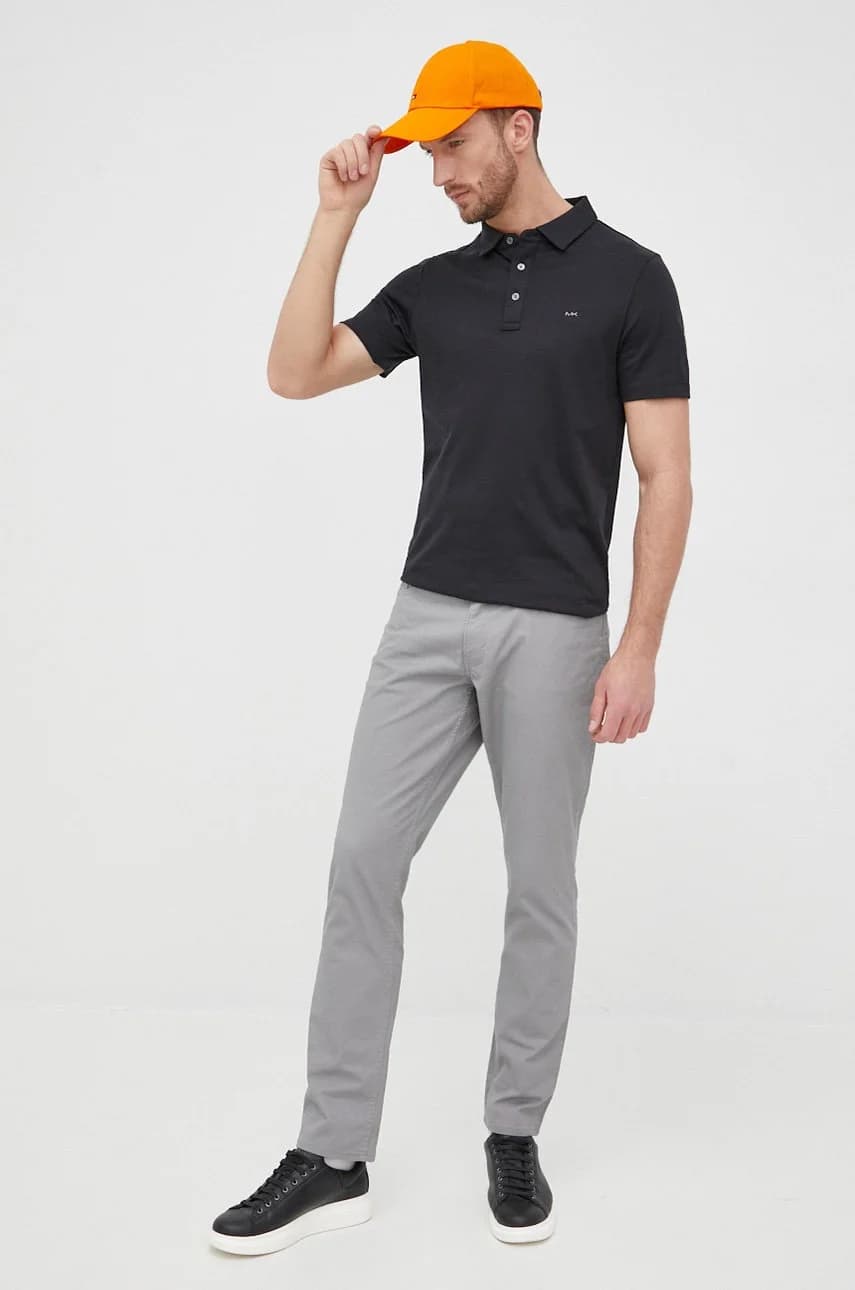 Хлопковое поло CB95FGVC93 - фото 2