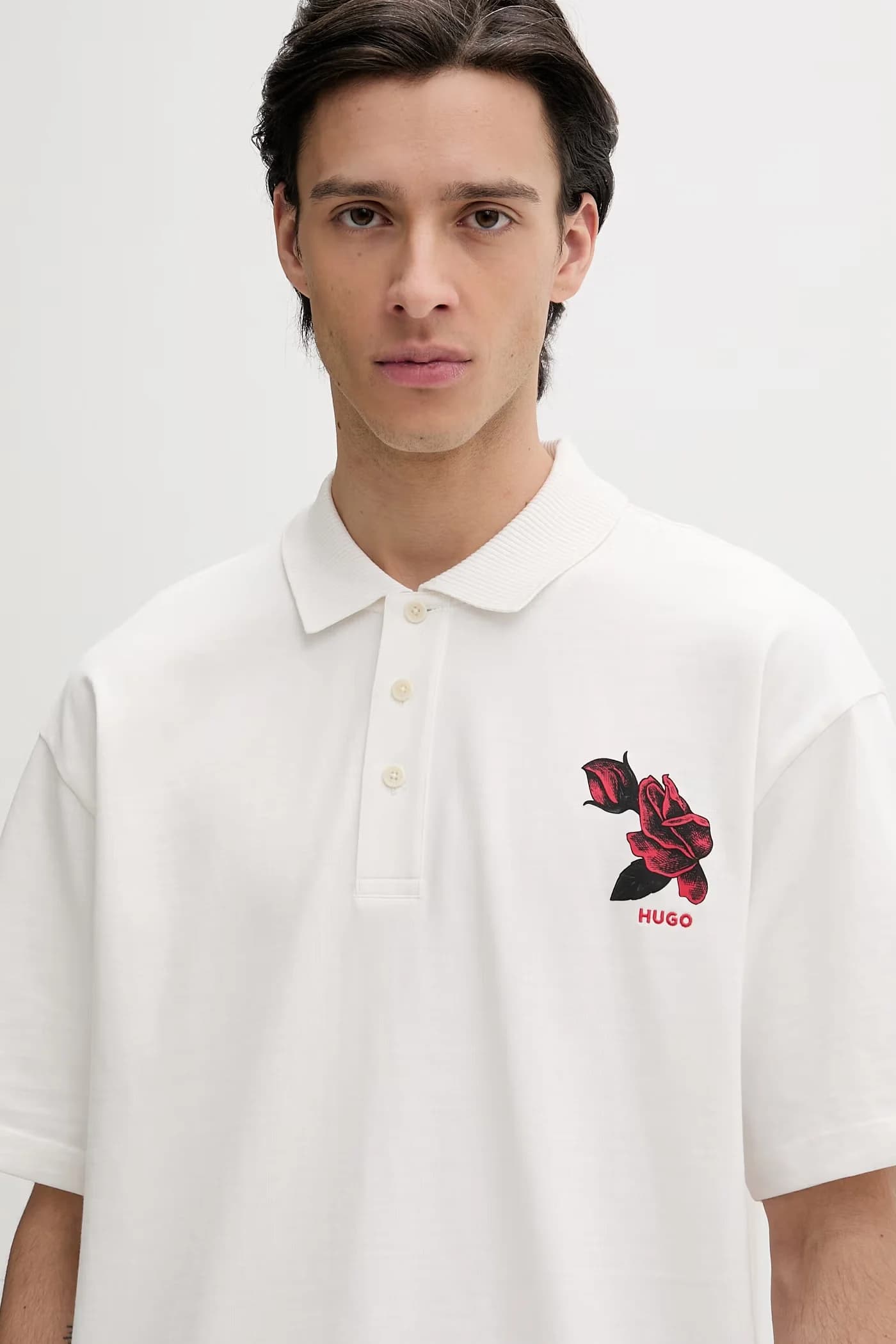 хлопковая рубашка-поло Dardigo - фото 4