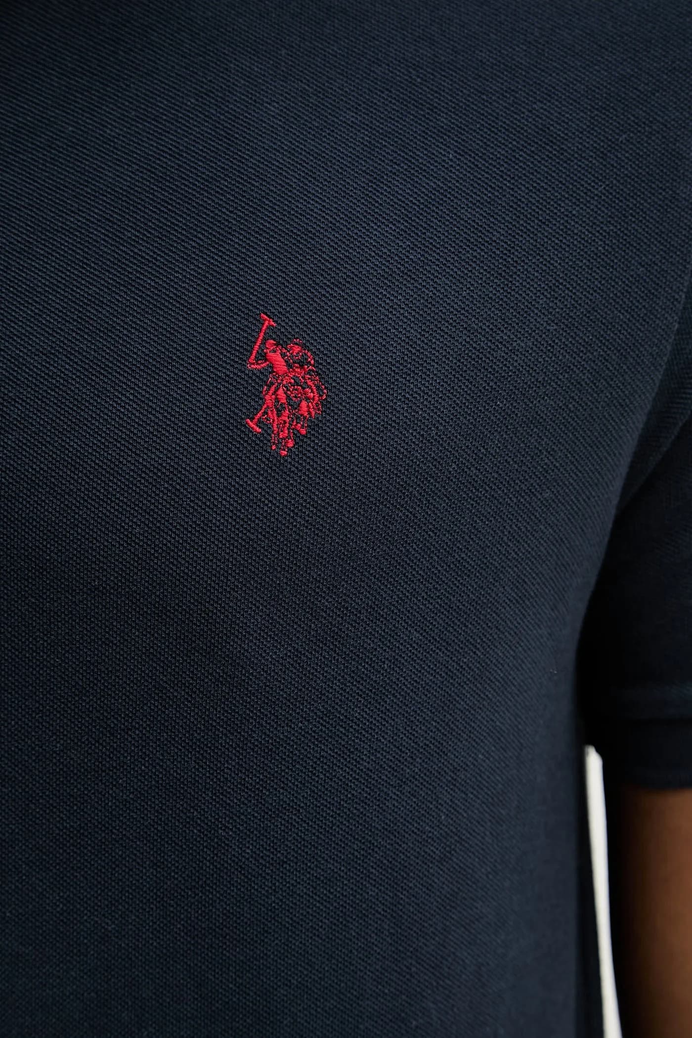 хлопковая рубашка-поло DHM PIQUE - фото 5