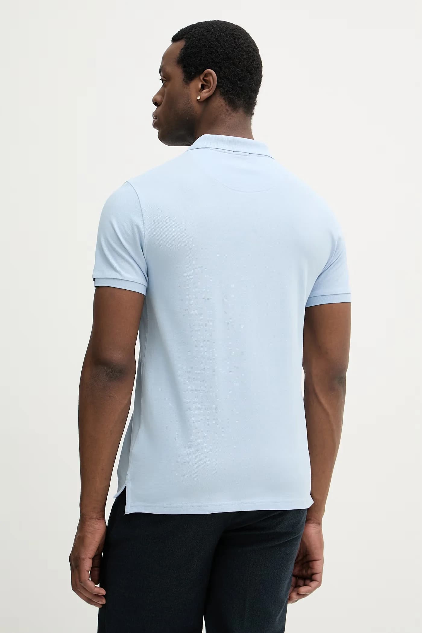 хлопковая рубашка-поло DHM PIQUE - фото 3