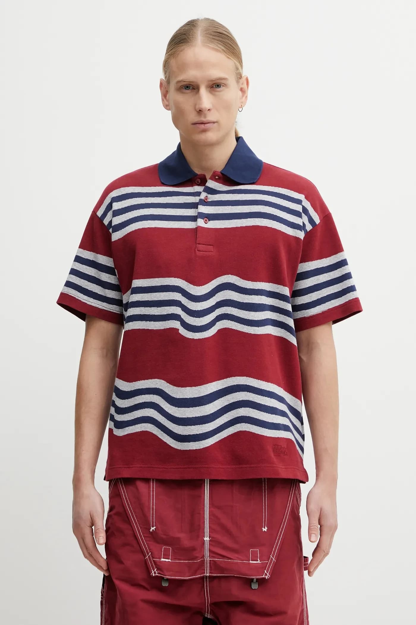 Хлопковое поло Napapijri x Martine Rose