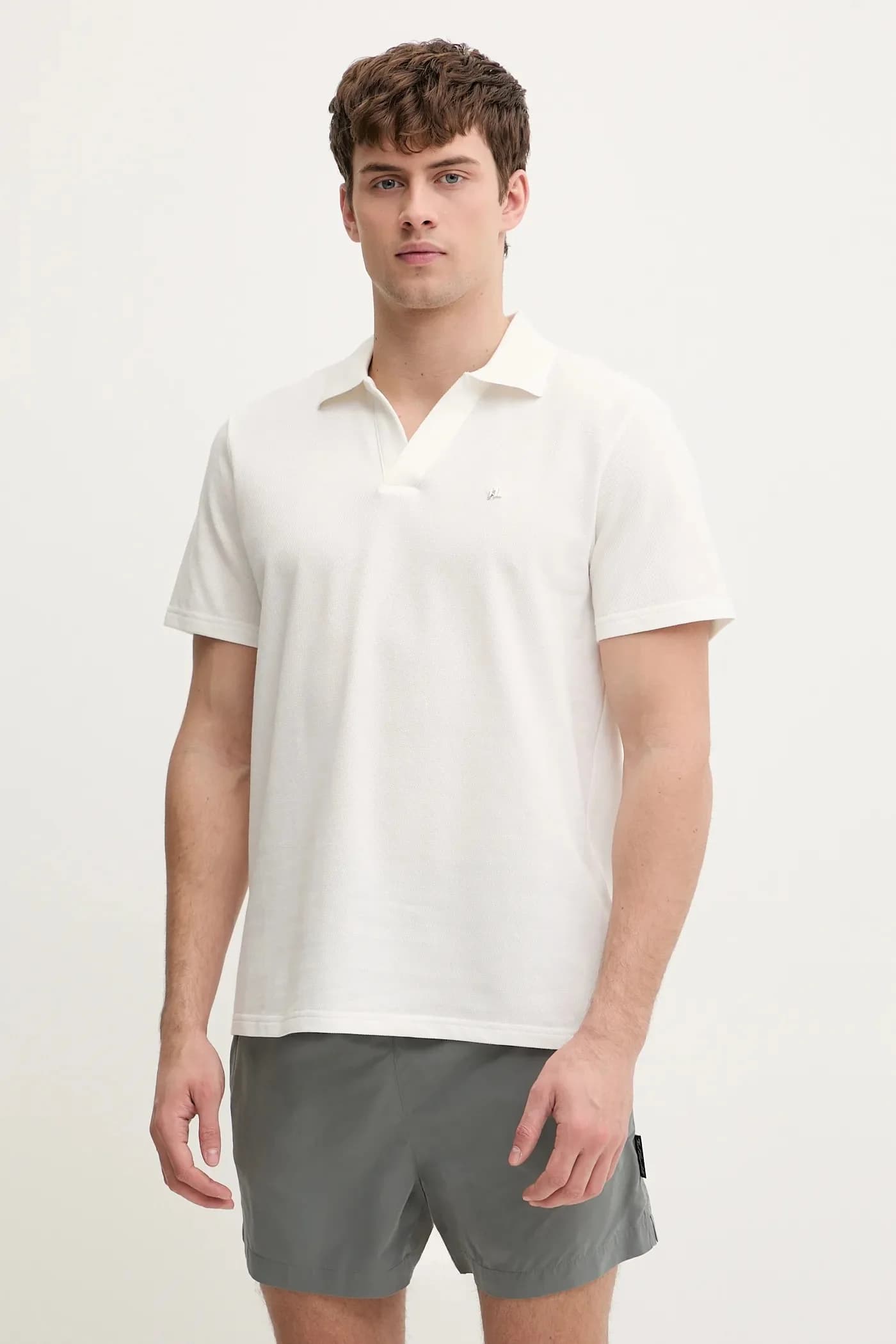 Хлопковое поло KL METAL