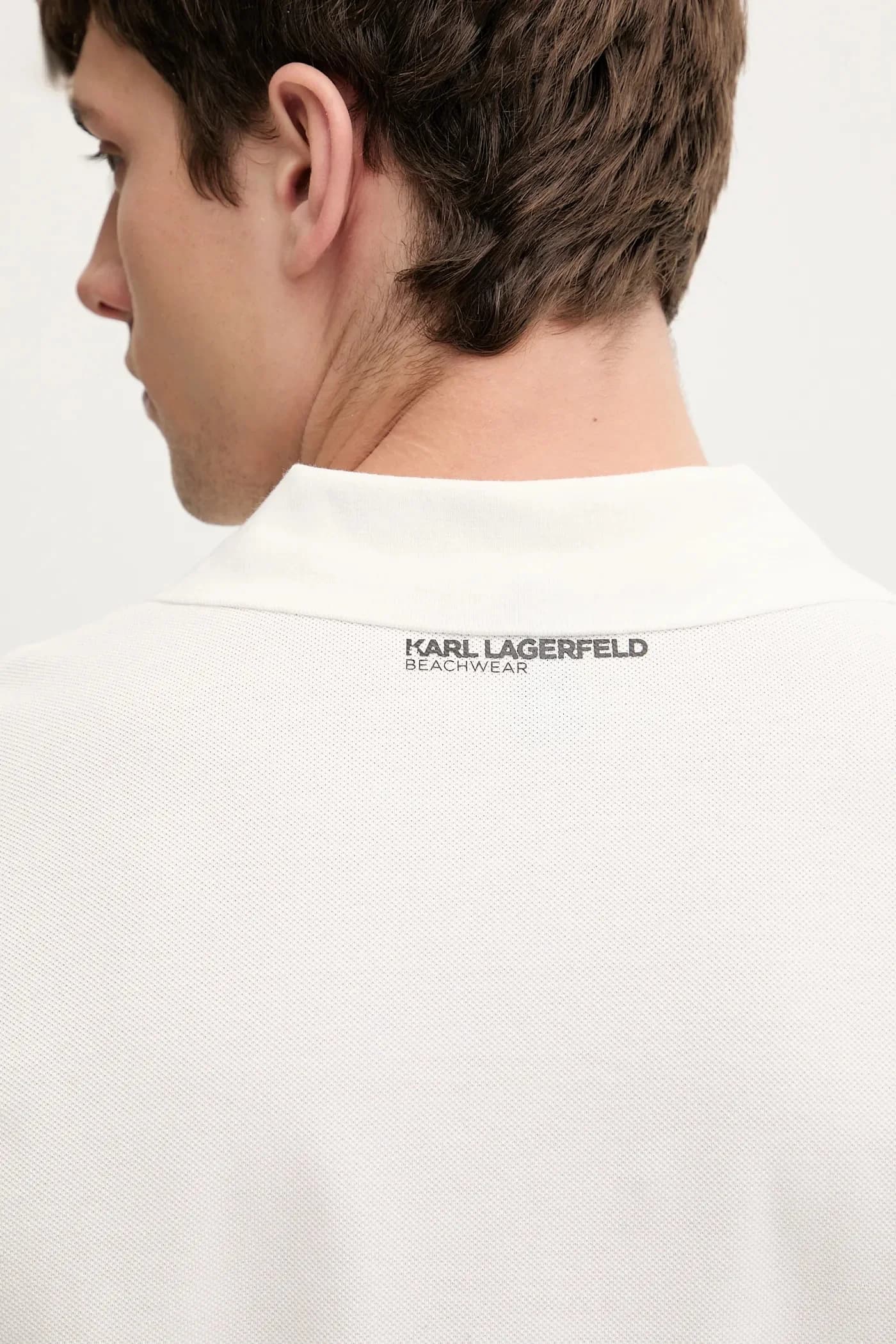 Хлопковое поло KL METAL - фото 4