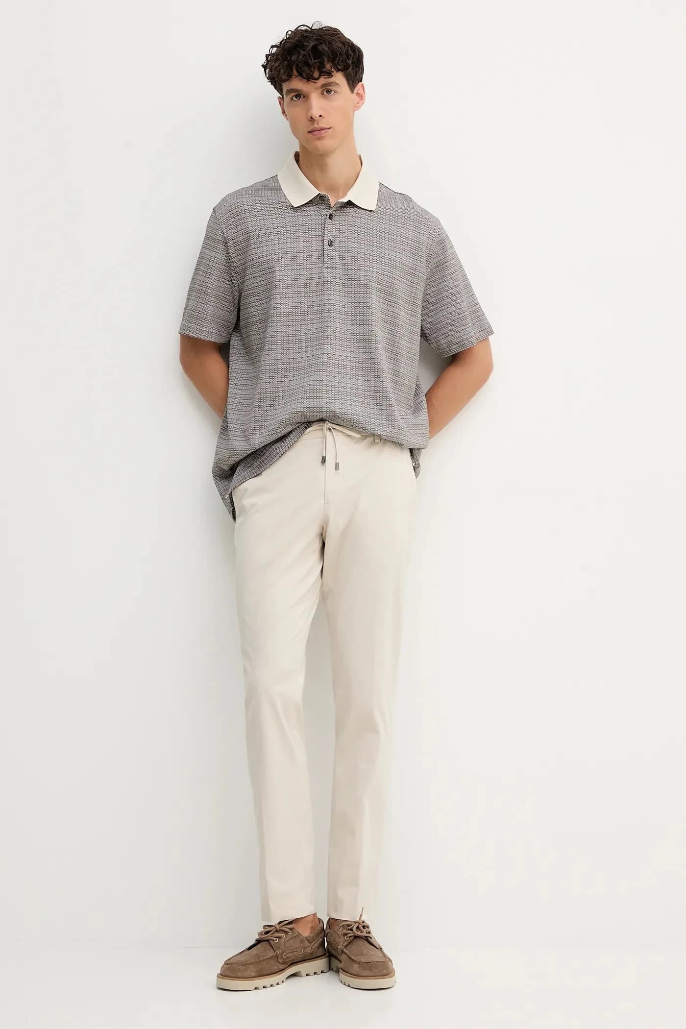 Хлопковое поло H-Parris 102 - фото 2