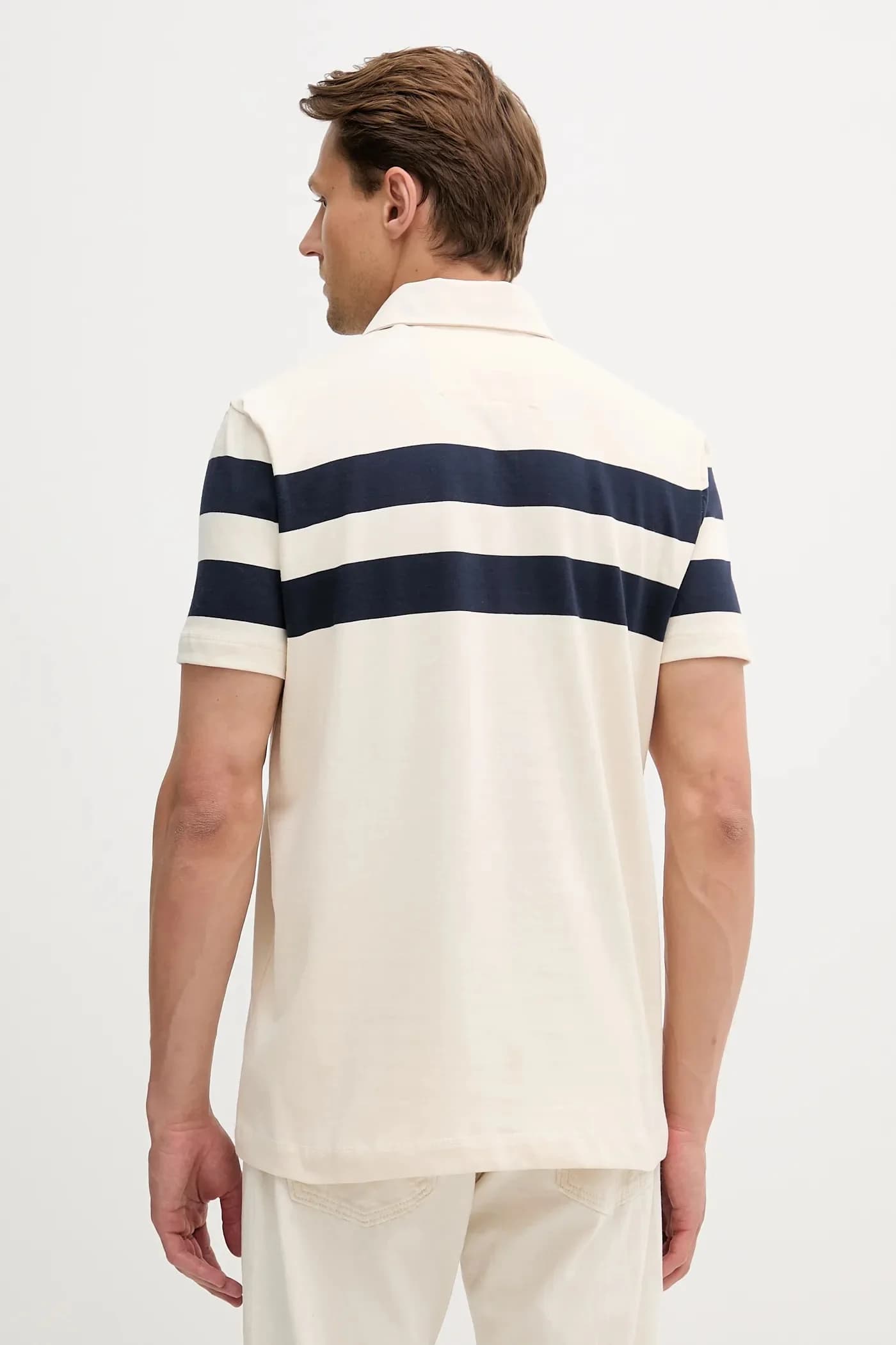 хлопковое поло MARINA - фото 3