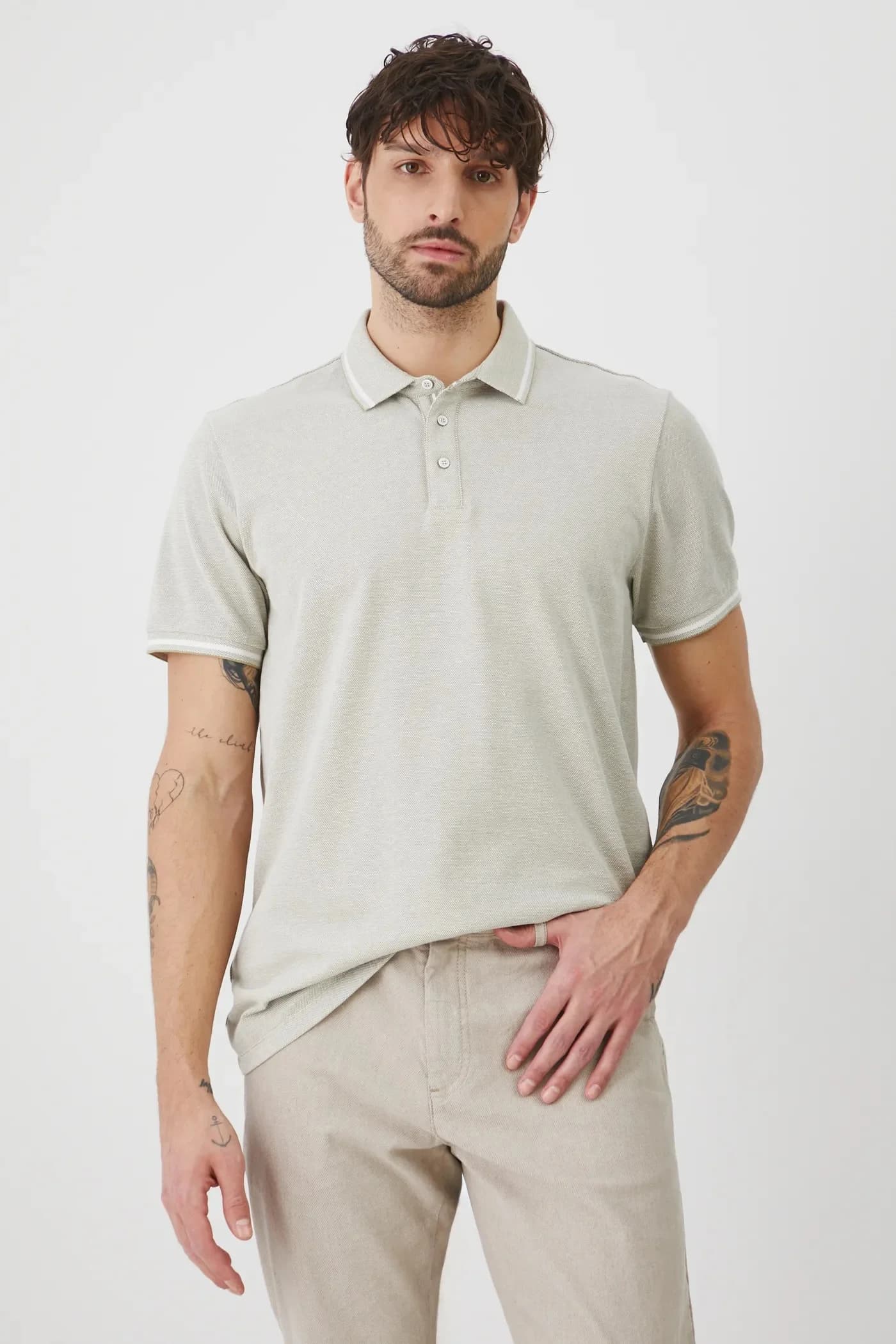 Хлопковое поло - фото 4