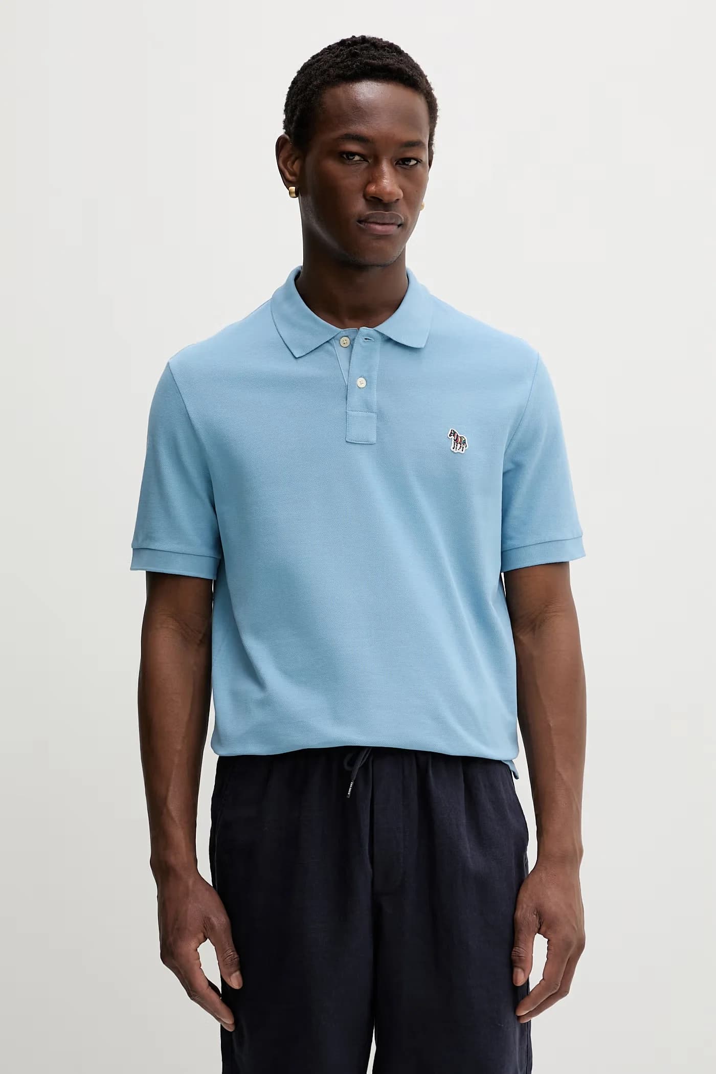 Мужское хлопковое поло