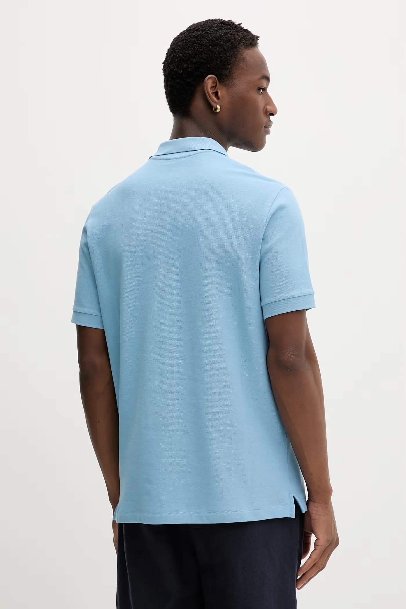 Мужское хлопковое поло - фото 3