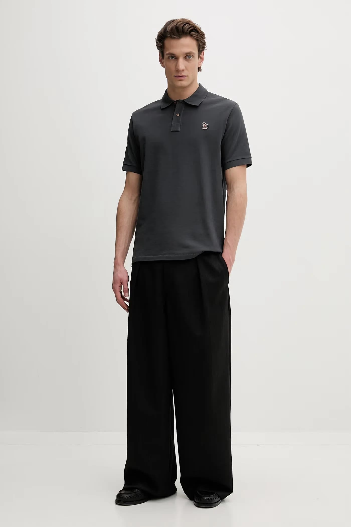 Мужское хлопковое поло - фото 2