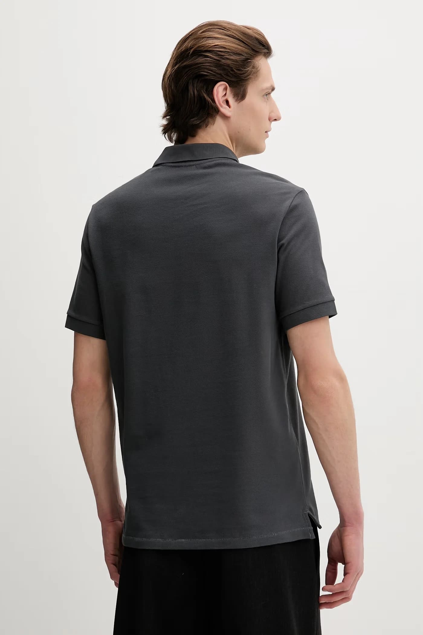 Мужское хлопковое поло - фото 3