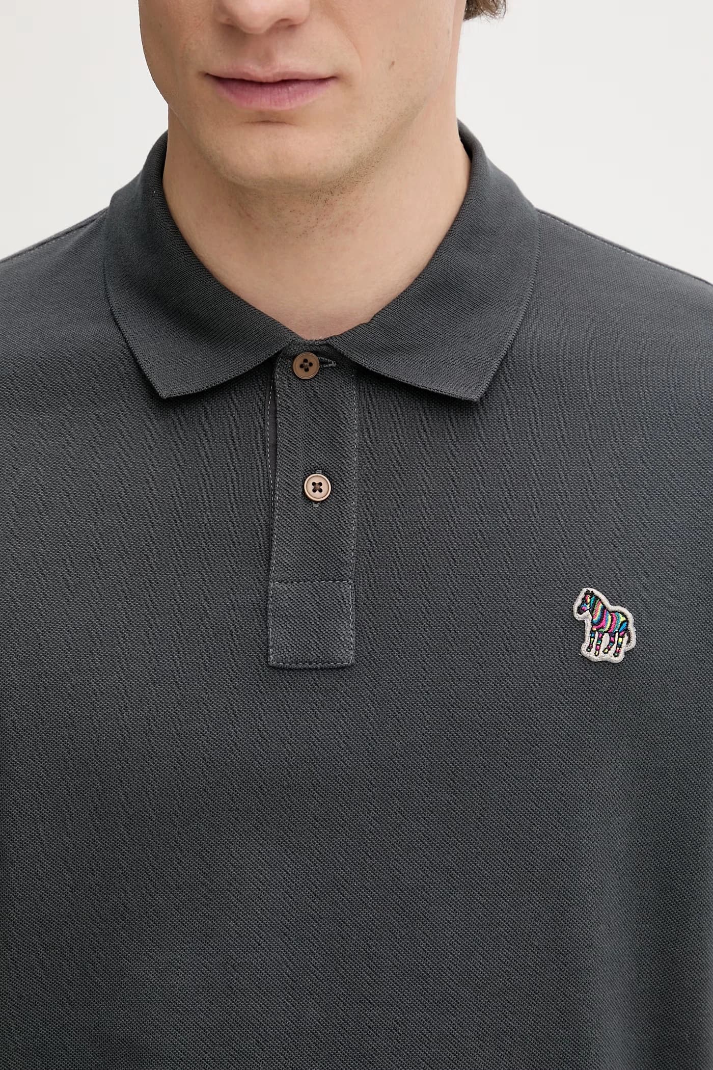 Мужское хлопковое поло - фото 4