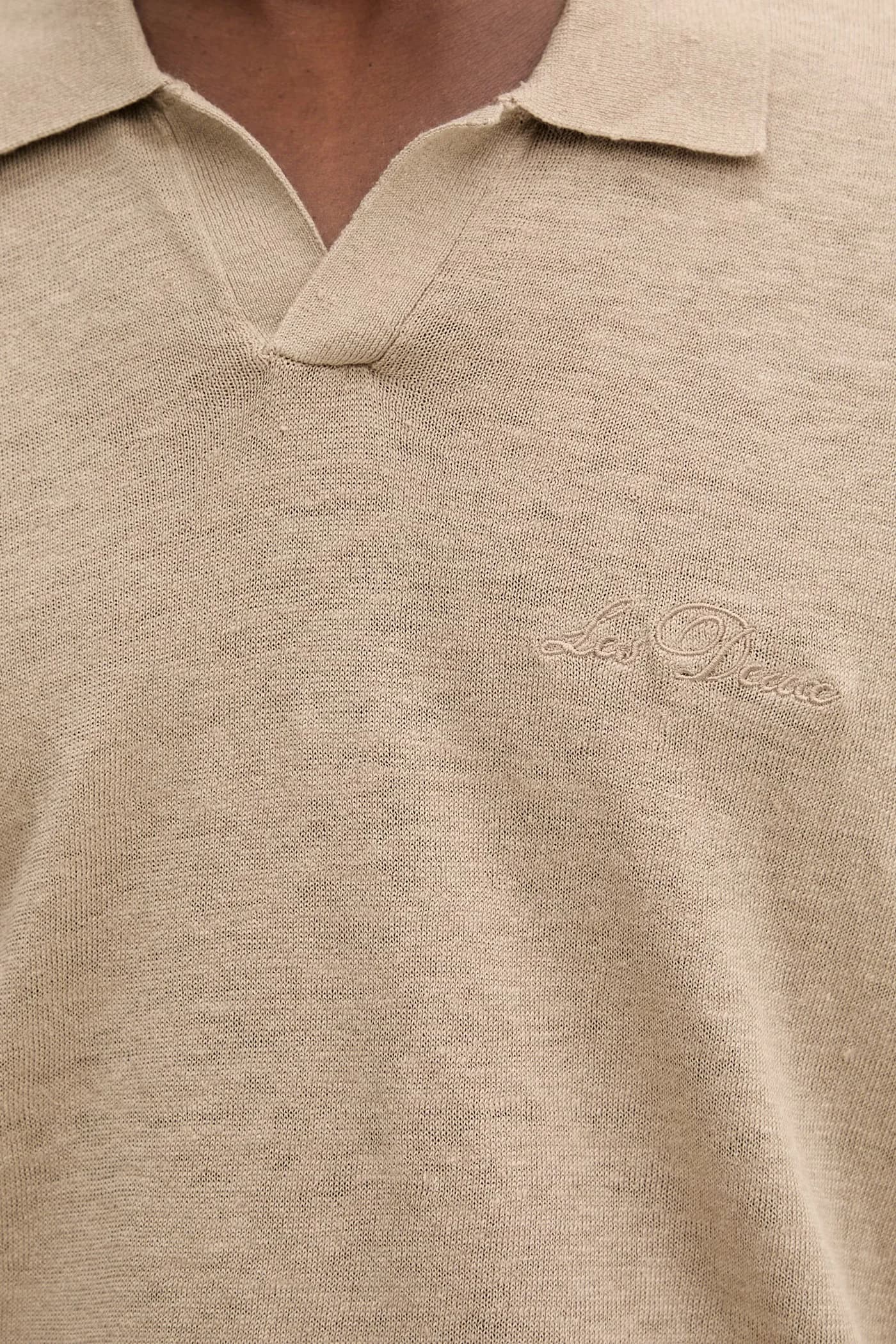 Мужское поло из льна Emmanuel - фото 5