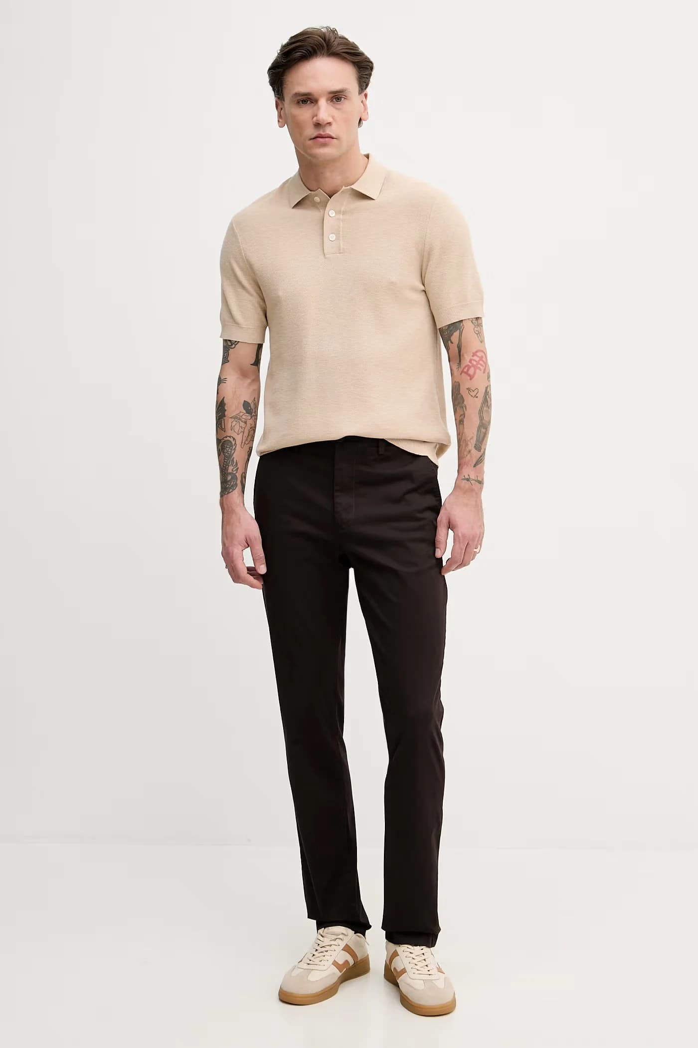 Мужское поло с хлопком - фото 2