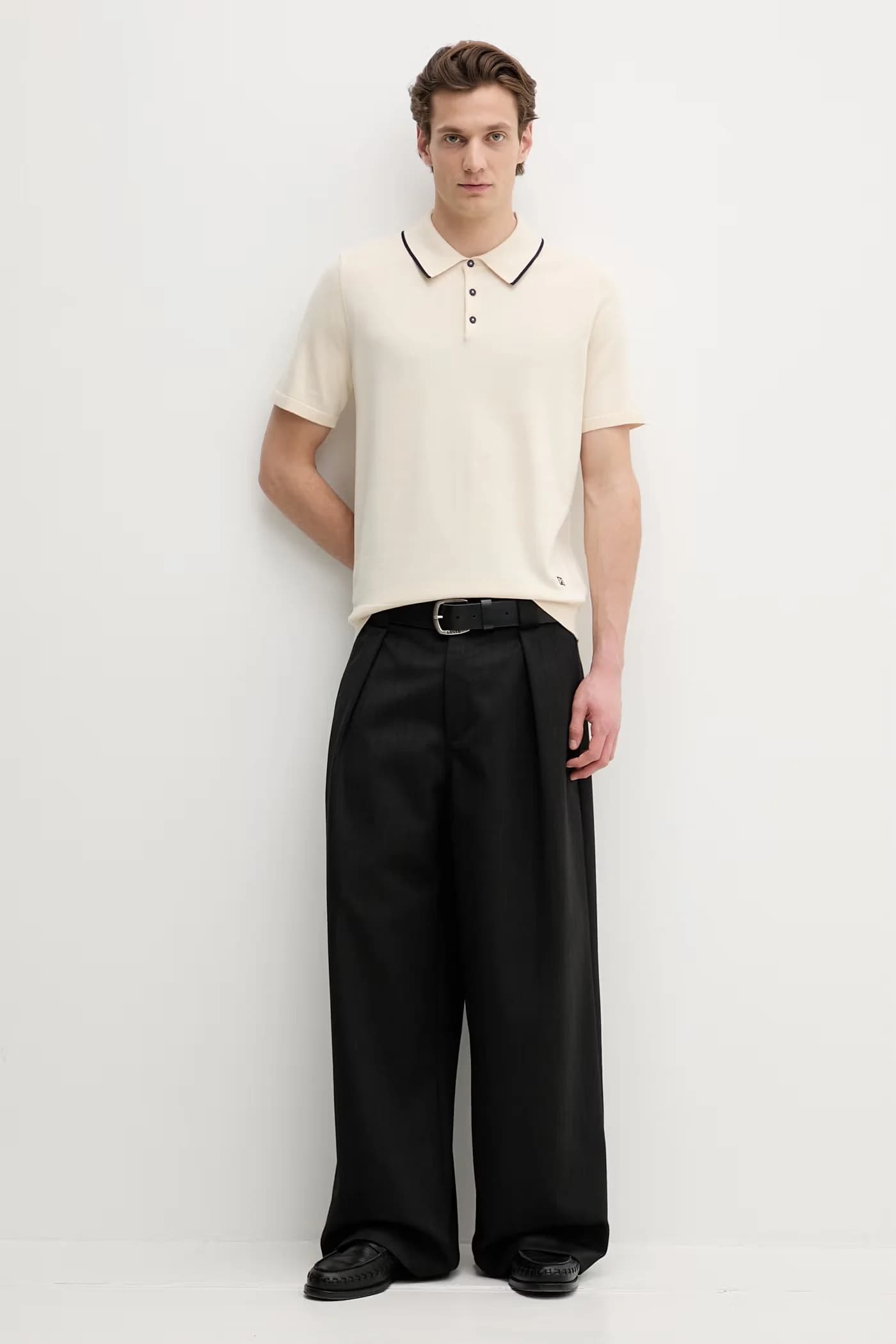 Мужское хлопковое поло - фото 2