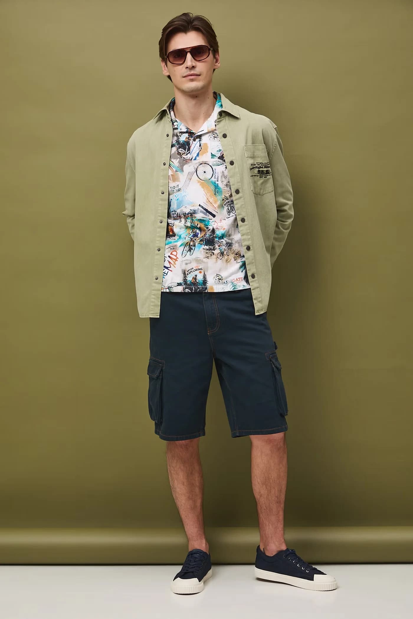 Мужское поло из хлопка с эластаном - фото 2