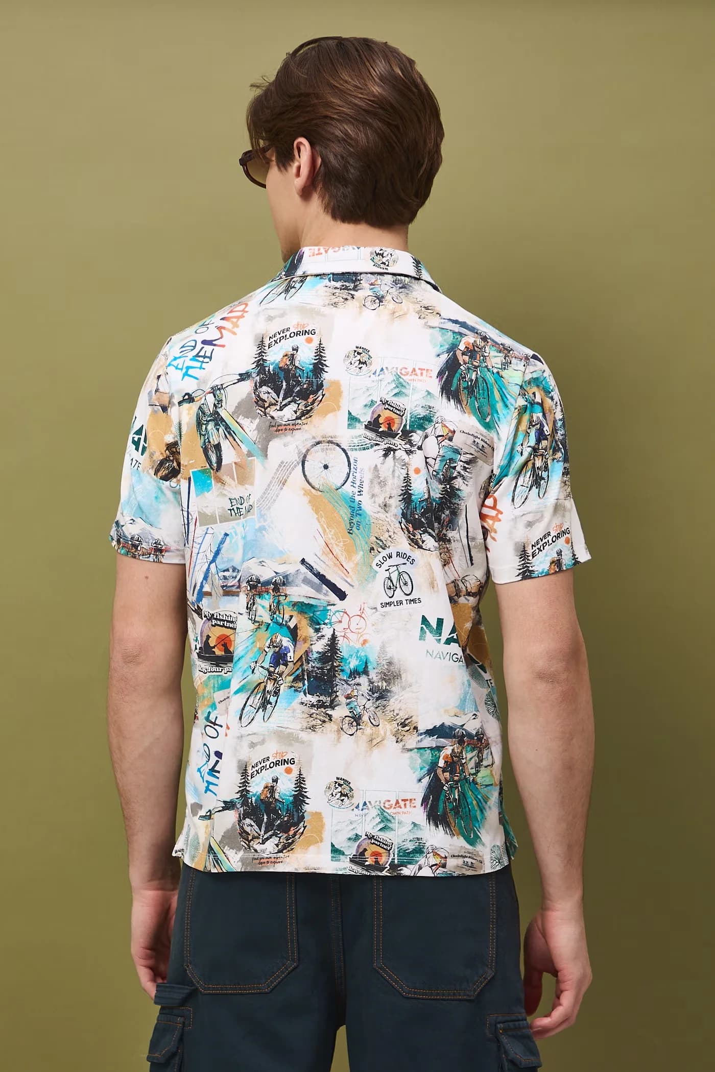 Мужское поло из хлопка с эластаном - фото 4