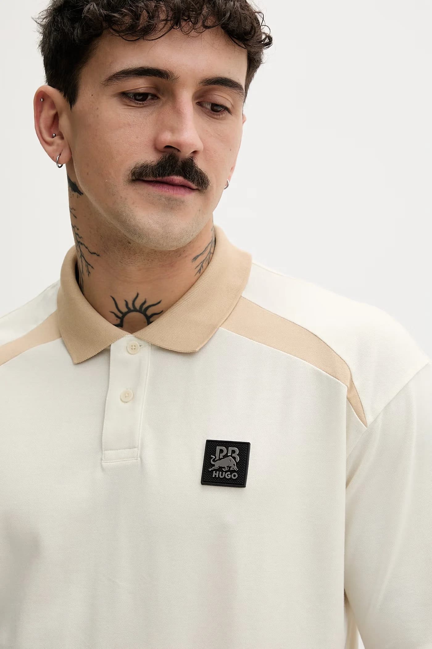 Мужская футболка из хлопка с эластаном Dunios_RB - фото 4