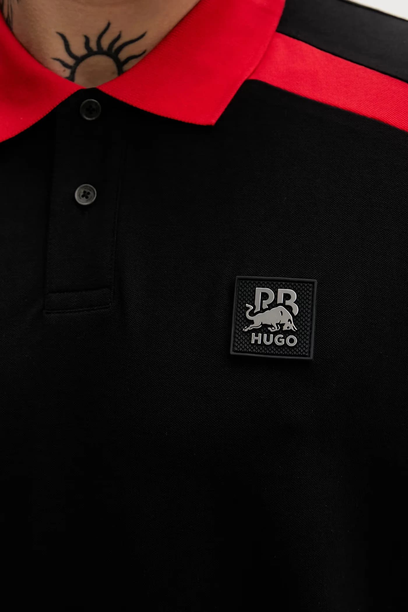 Мужская футболка из хлопка с эластаном Dunios_RB - фото 5