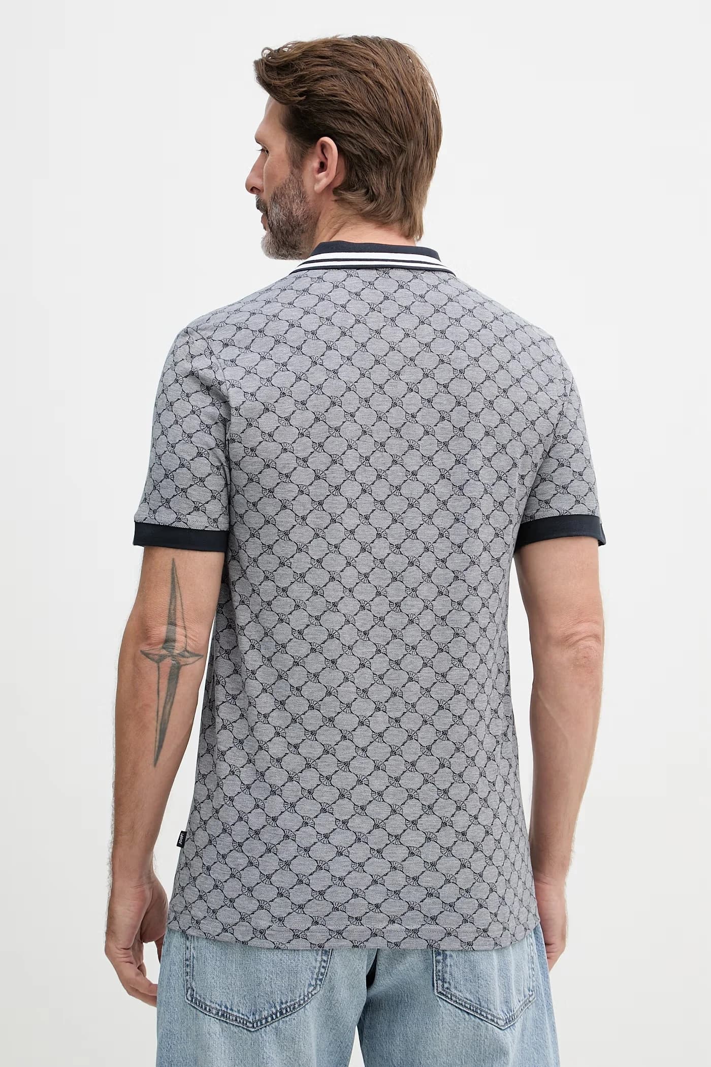 Мужское хлопковое поло - фото 3