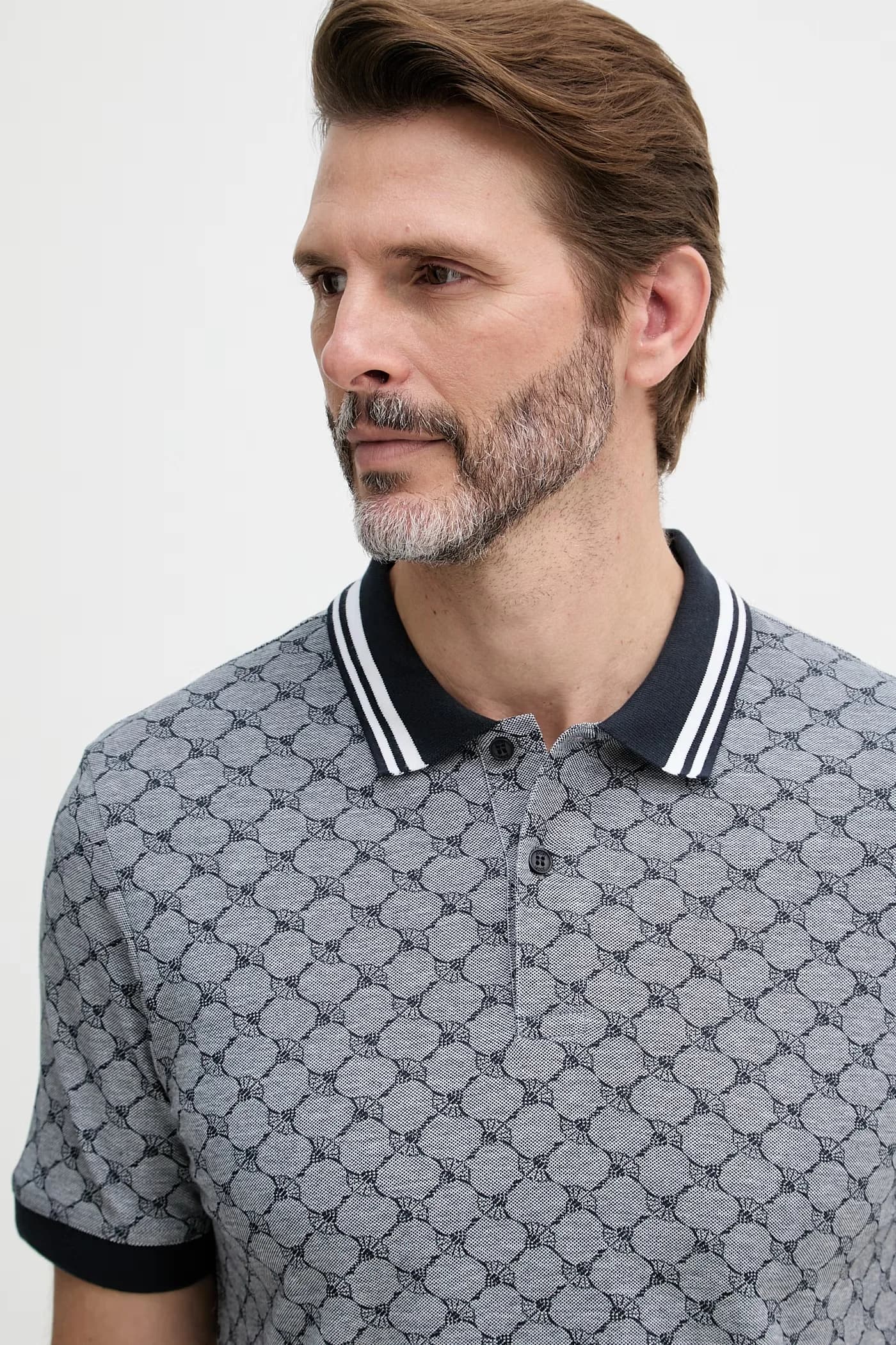 Мужское хлопковое поло - фото 4