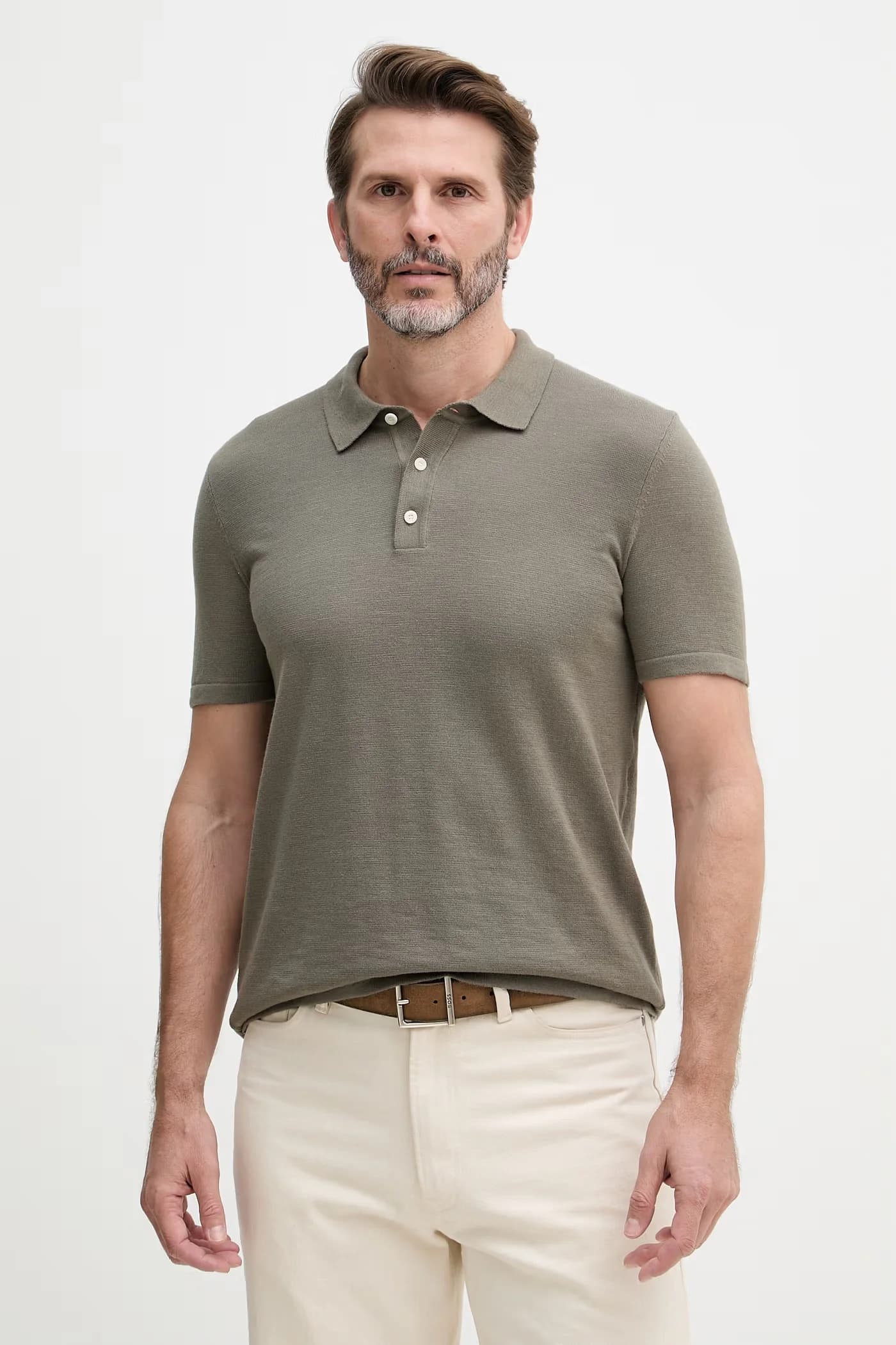 Мужское хлопковое поло